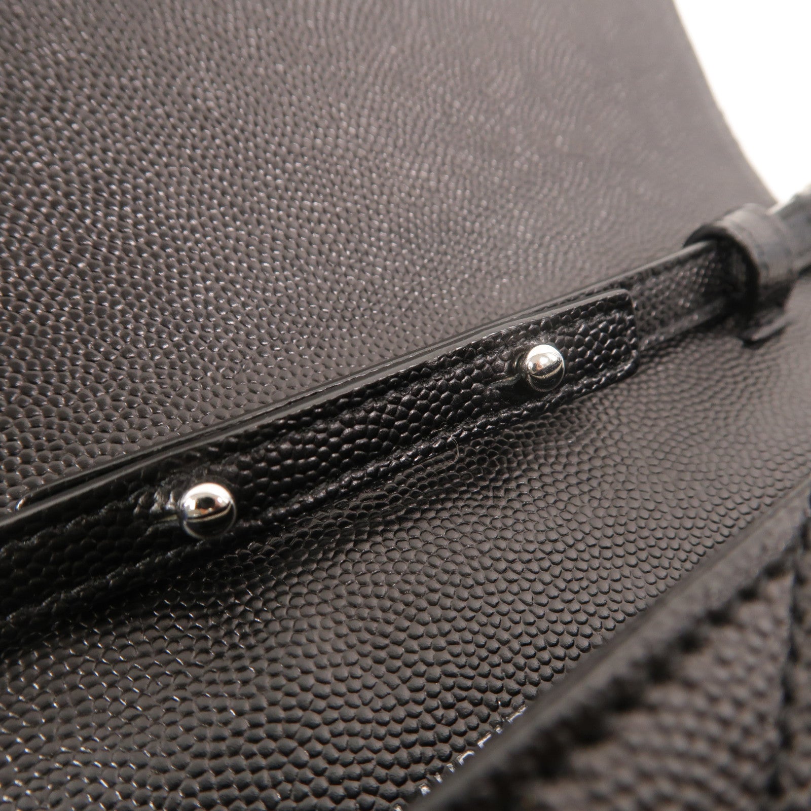 SAINT LAURENT 牛皮皮革Cassandre Chain Wallet鏈帶肩背袋