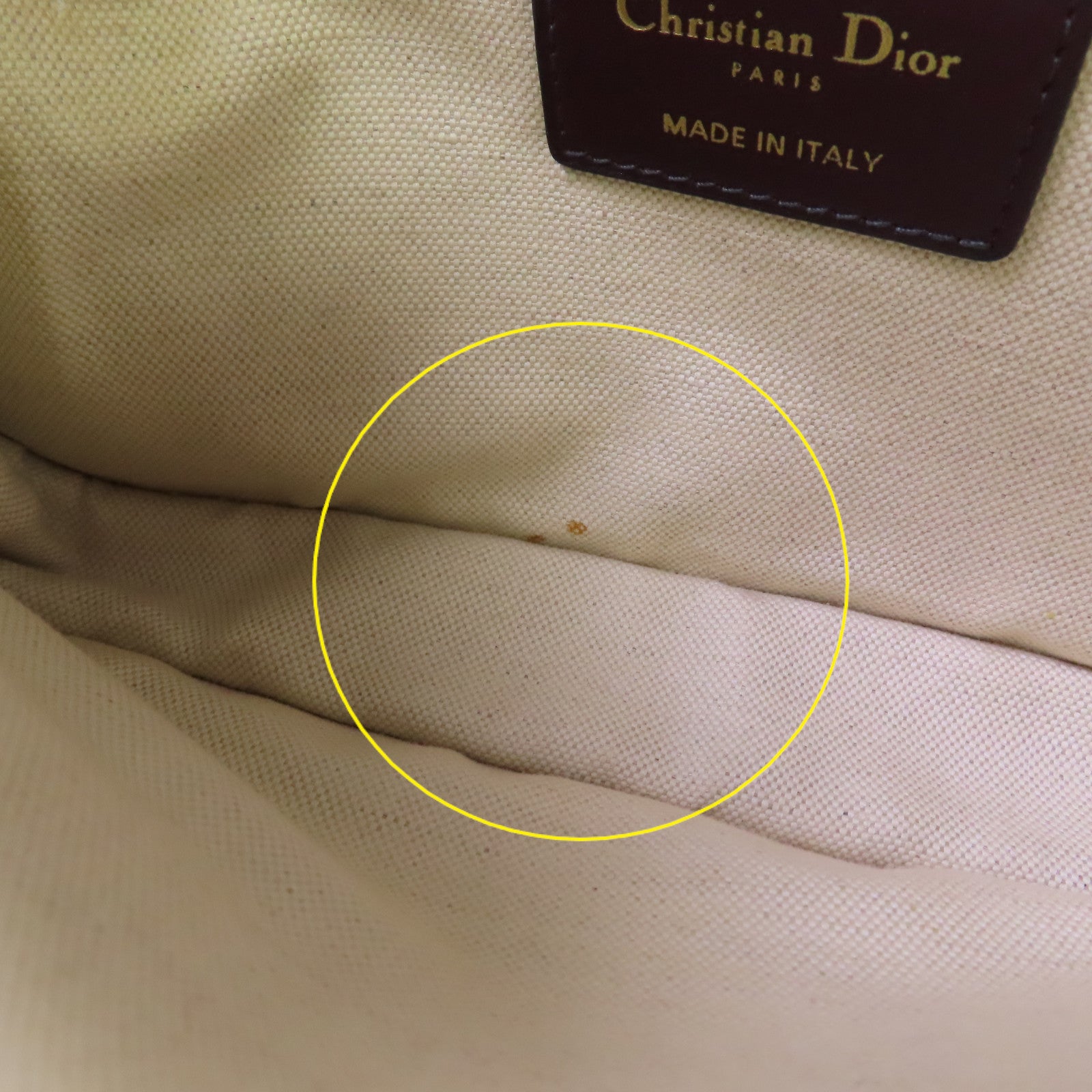 Dior Oblique帆布Clutch Bag金扣手拿包酒紅色