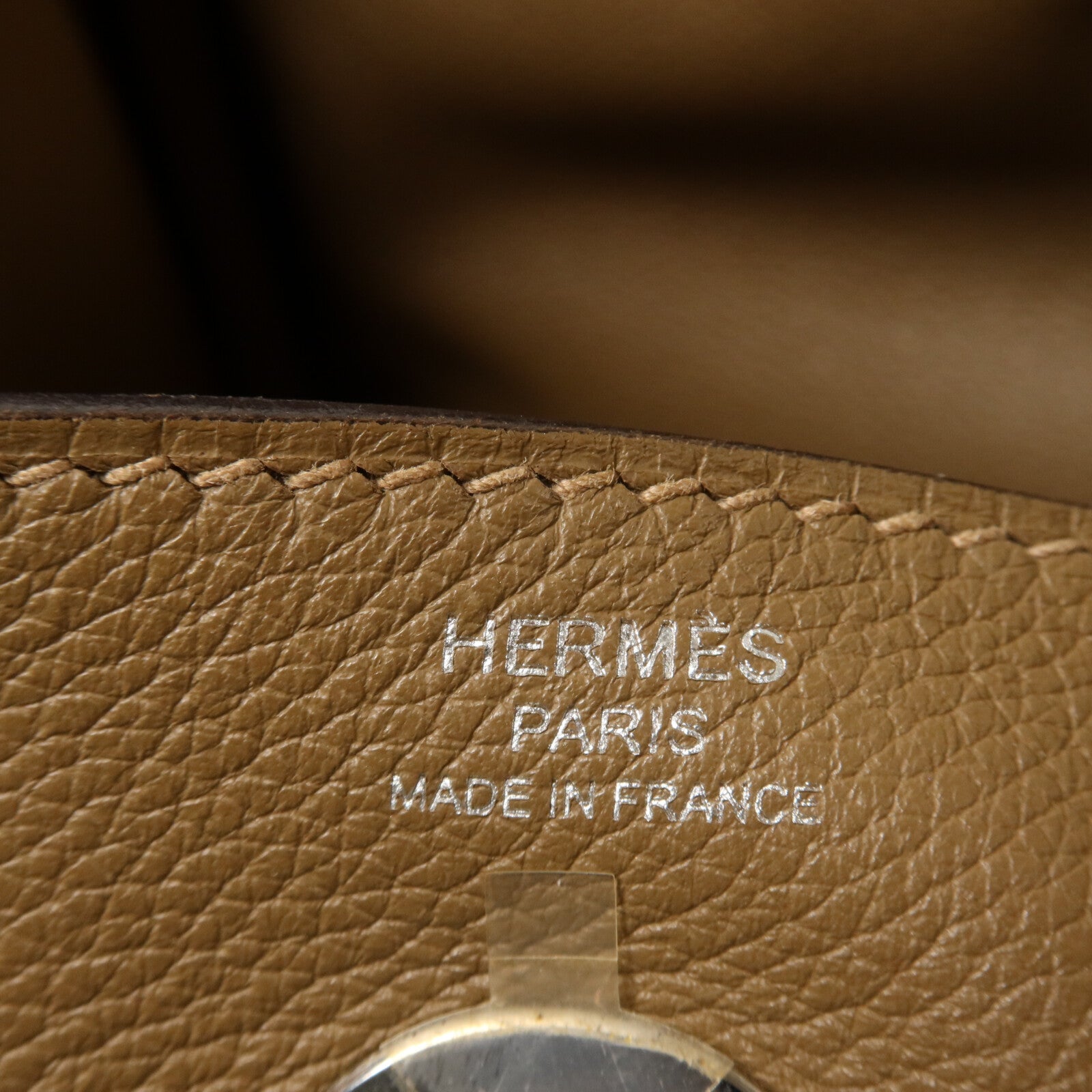 HERMES Evercolor皮革Lindy 26手挽肩背兩用袋Alezan