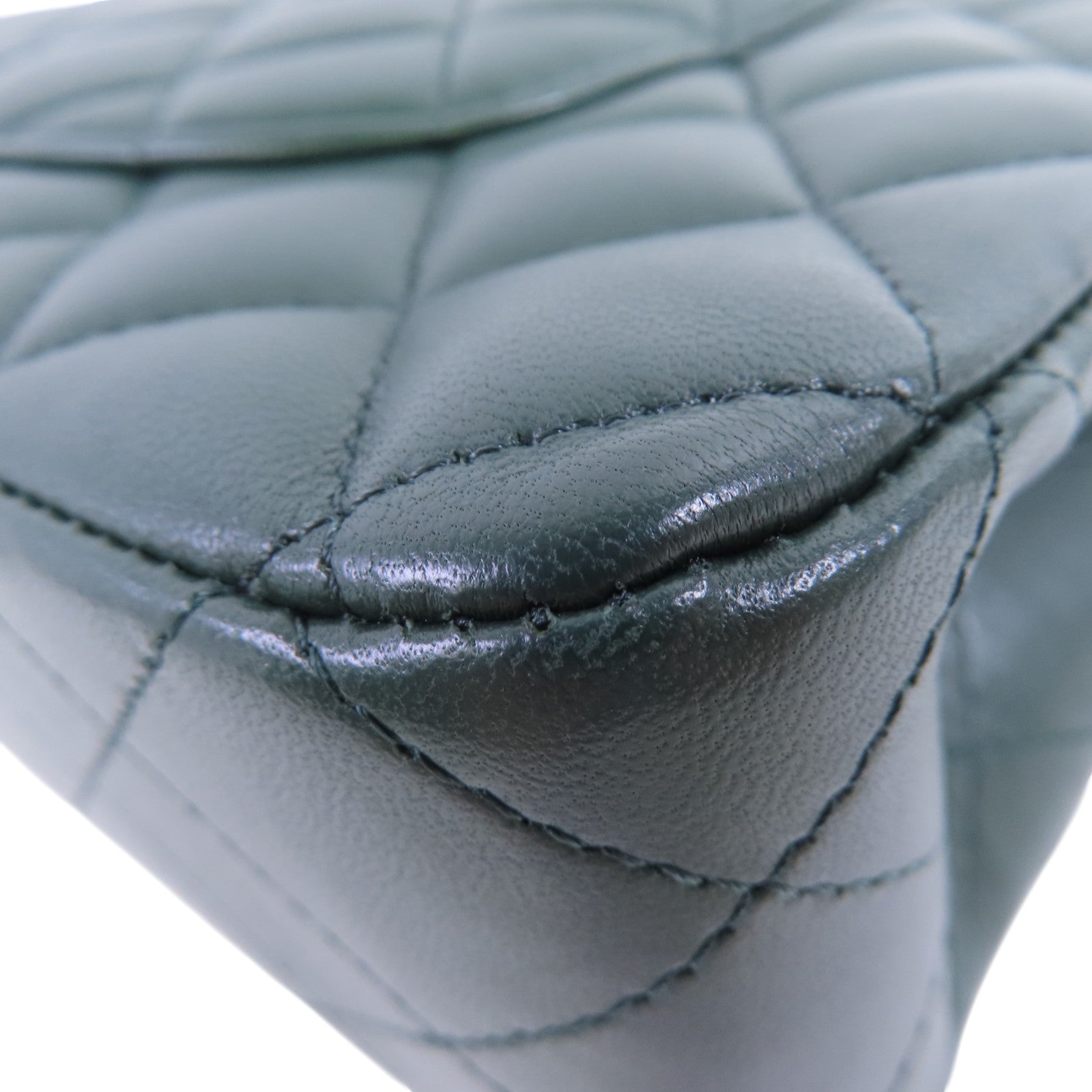 CHANEL 羊皮皮革Classic 25 Chain Shoulder Bag銀扣鏈帶肩背袋