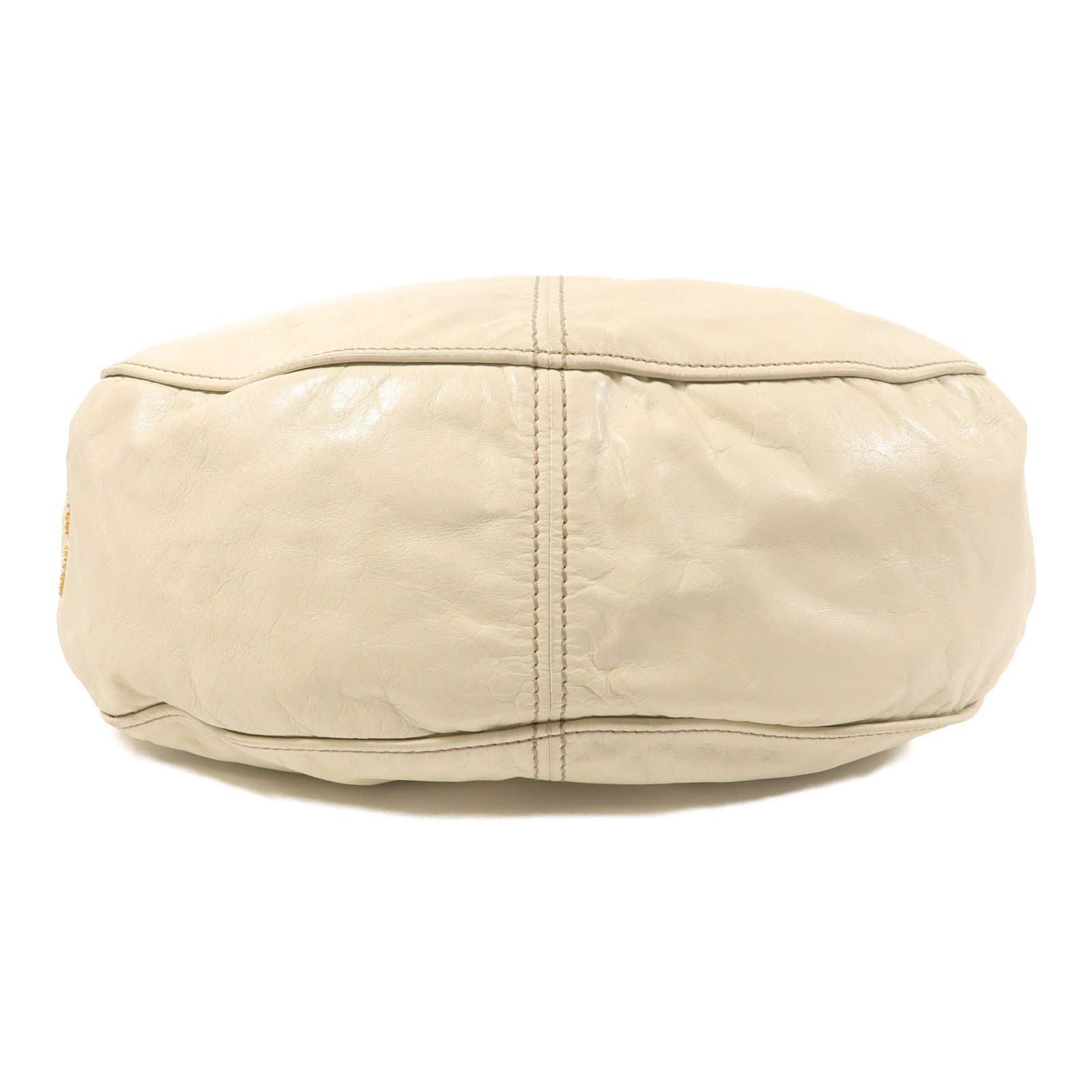 Miu Miu 牛皮皮革Shoulder Bag金扣肩背袋