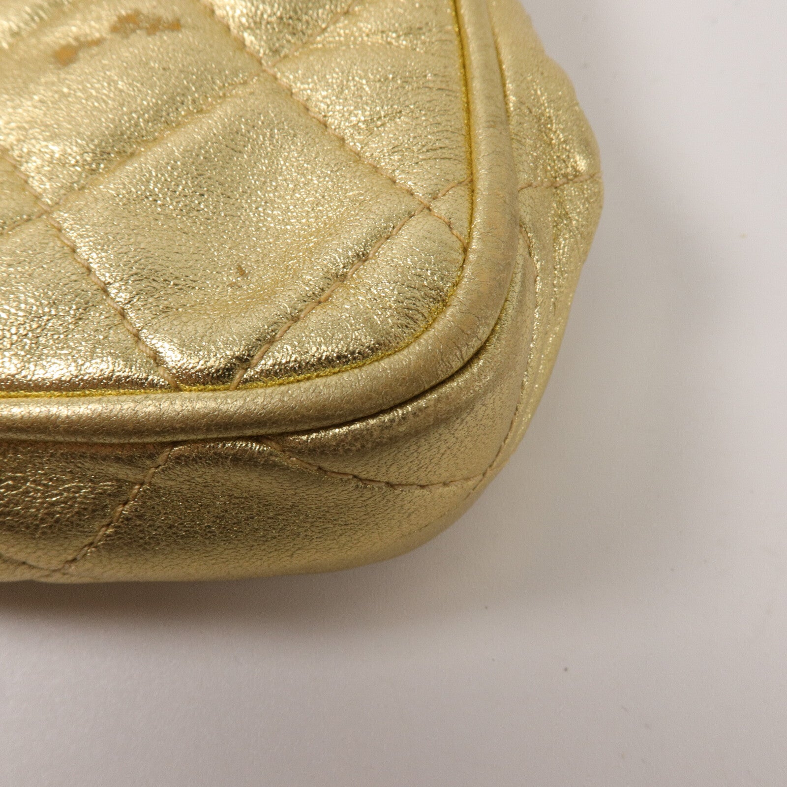 CHANEL 羊皮皮革Shoulder Bag鏈帶肩背袋