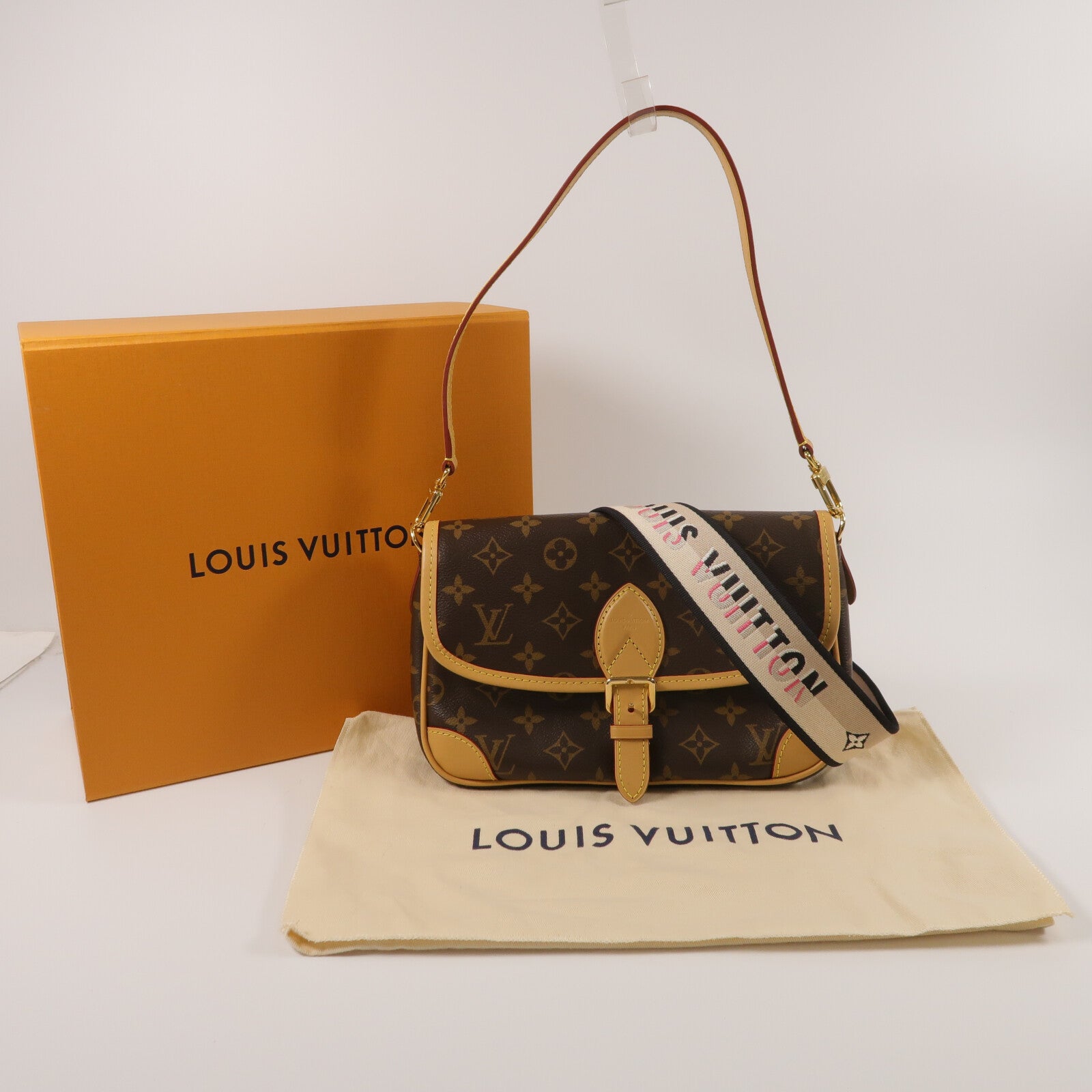 LOUIS VUITTON Monogram Diane手挽肩背兩用袋