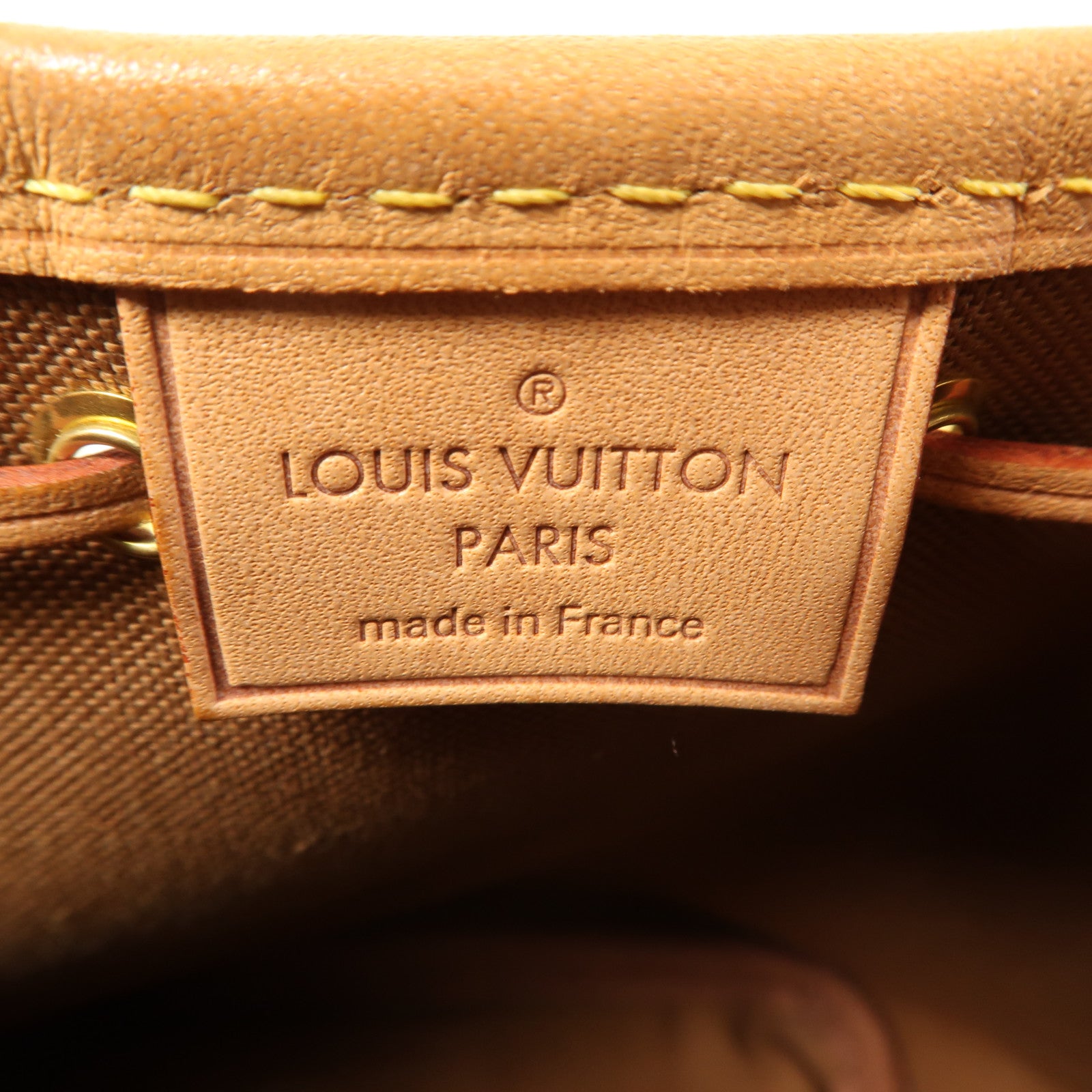 LOUIS VUITTON Monogram Nano Noe金扣肩背袋