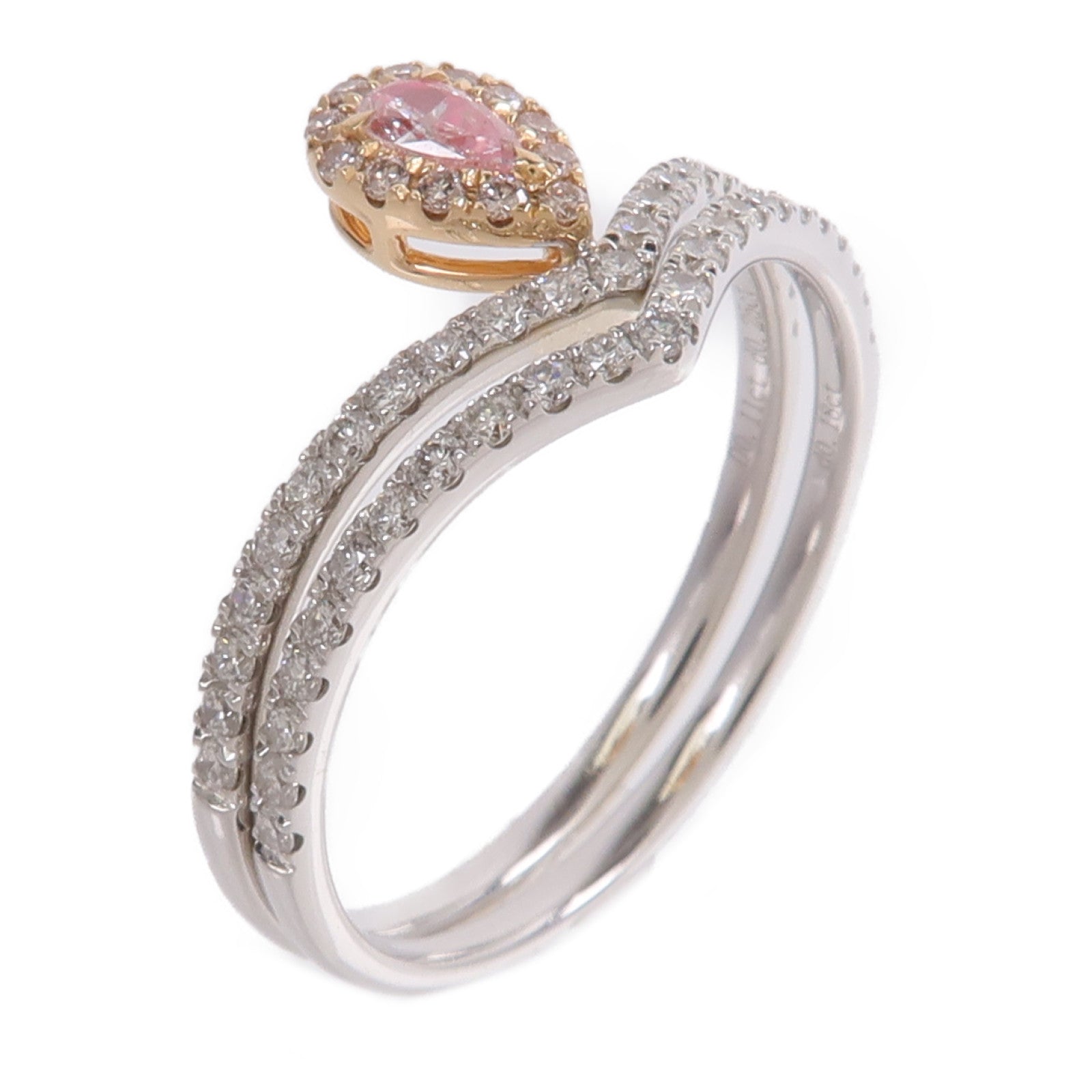 JEWELRY 18K白金/玫瑰金Ring鑽石戒指