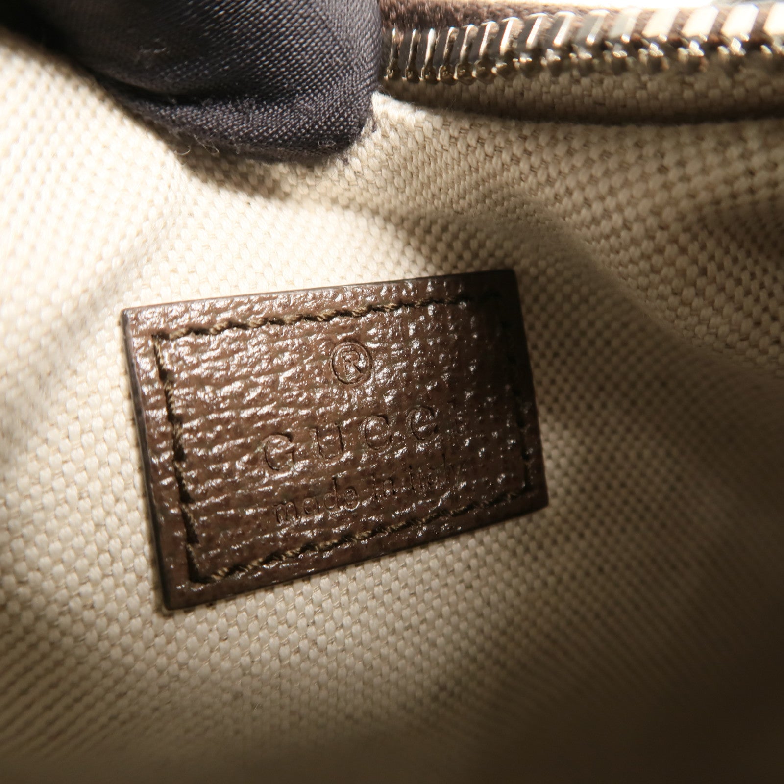 GUCCI 塗層帆布Attache Mini Bag手挽袋