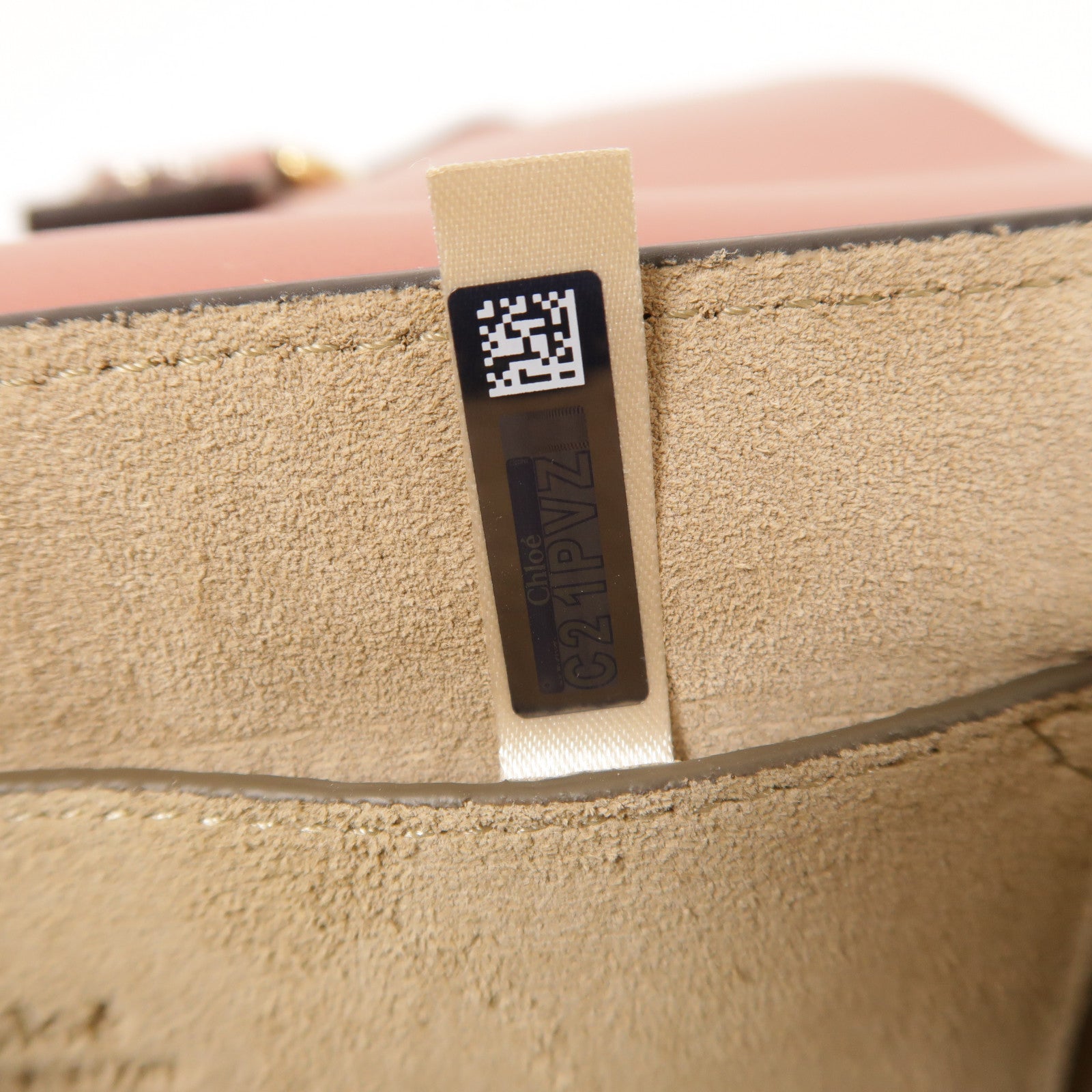 Chloe 牛皮皮革/麂皮皮革Faye肩背袋