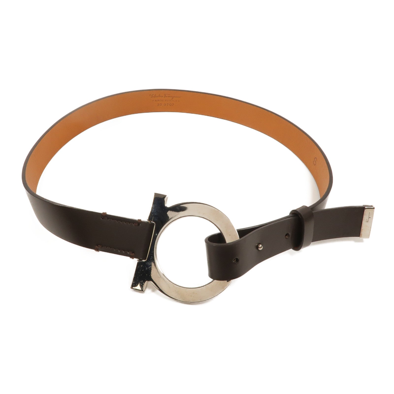 Salvatore Ferragamo 牛皮皮革Belt皮帶