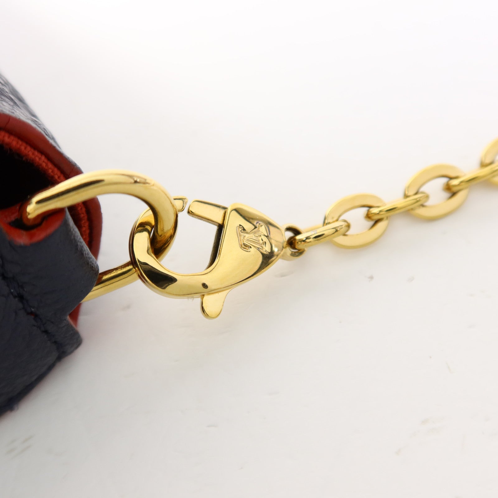 LOUIS VUITTON Monogram Empreinte Pochette Felicie金扣肩背袋