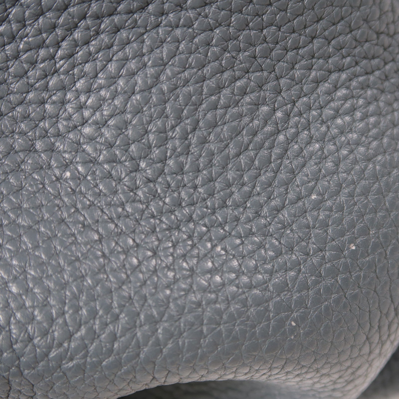HERMES Clemence皮革Picotin 18銀扣手挽袋