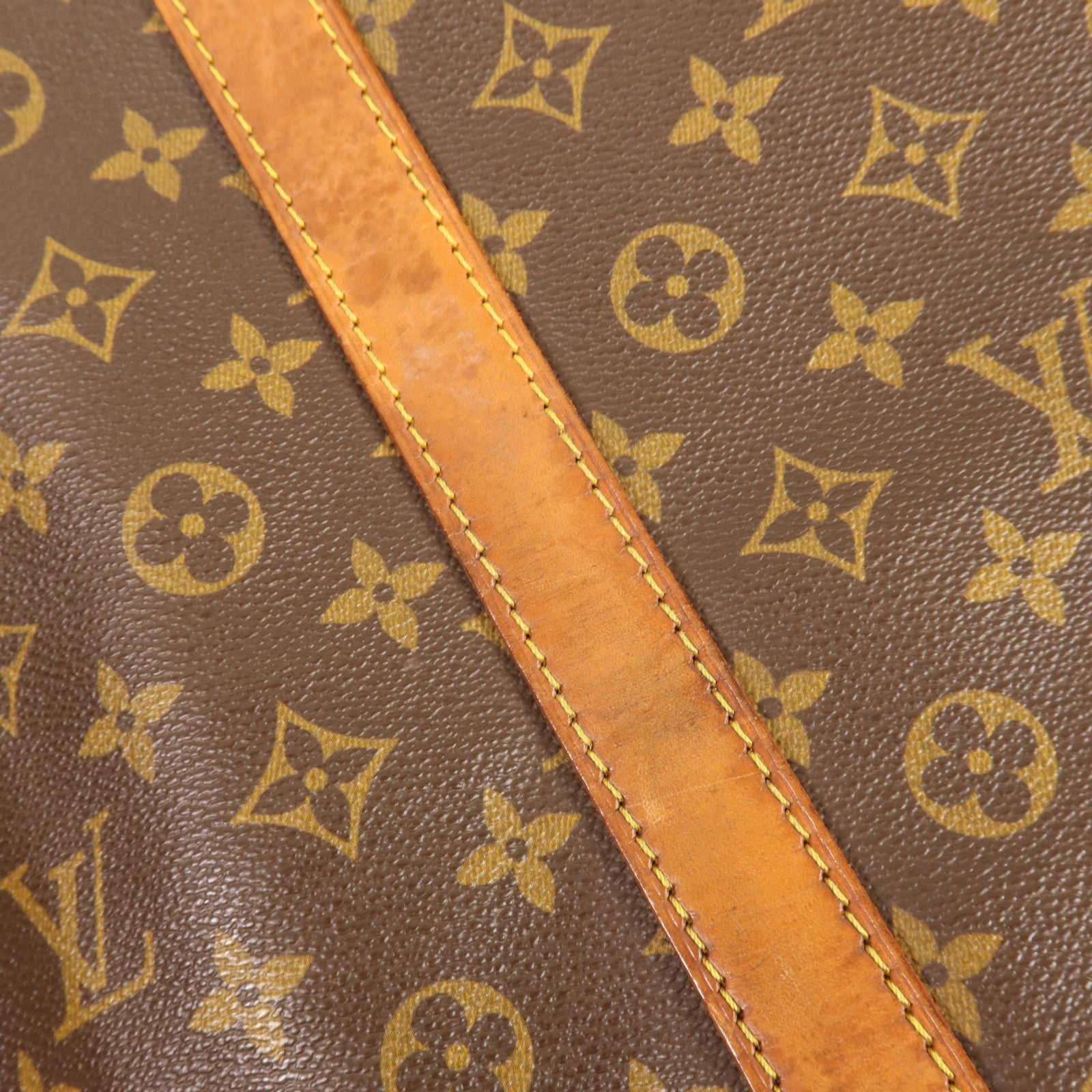 LOUIS VUITTON Monogram Keepall 60金扣手挽袋