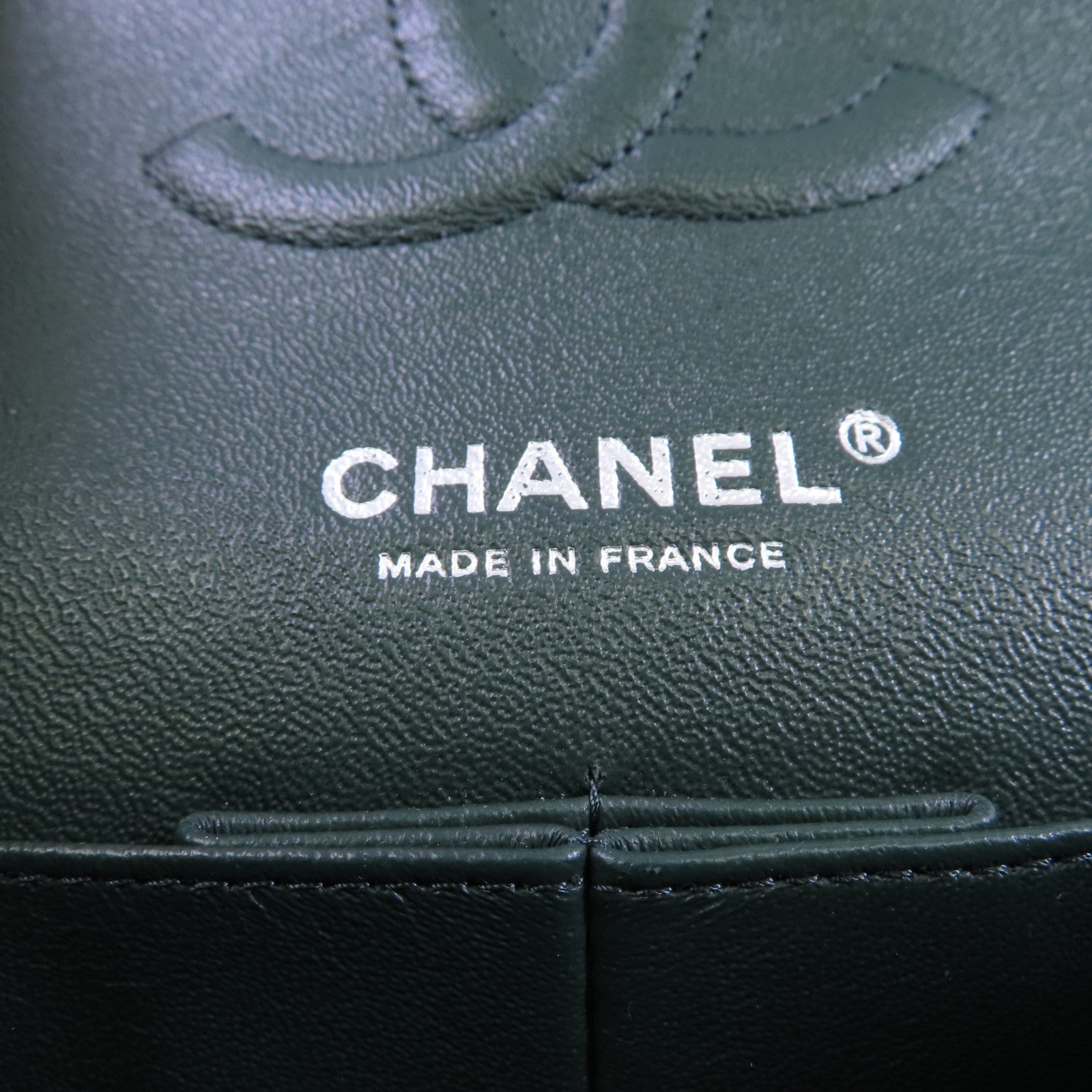 CHANEL 羊皮皮革Classic 25 Chain Shoulder Bag銀扣鏈帶肩背袋