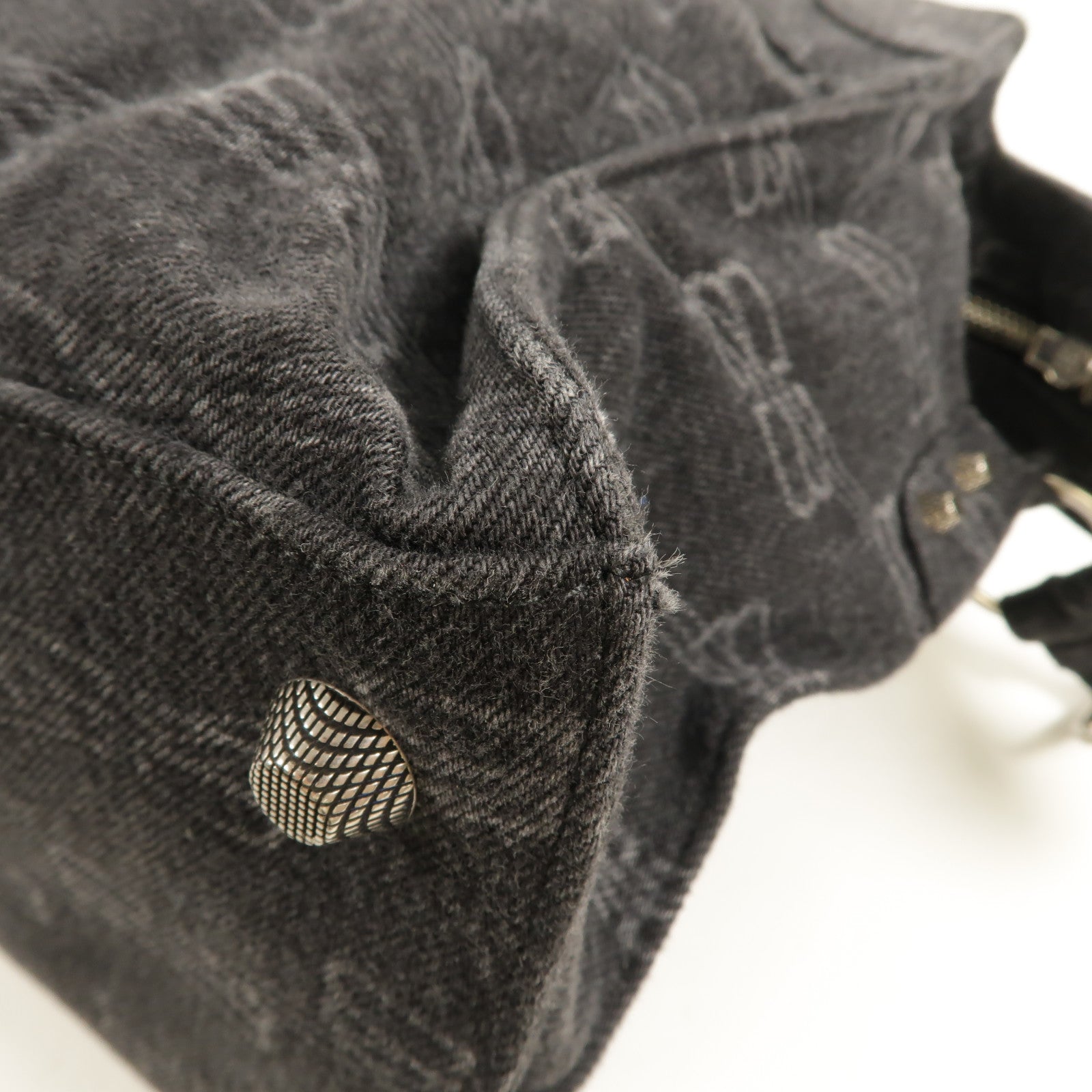 BALENCIAGA Denim Neo Cagole City手挽肩背兩用袋