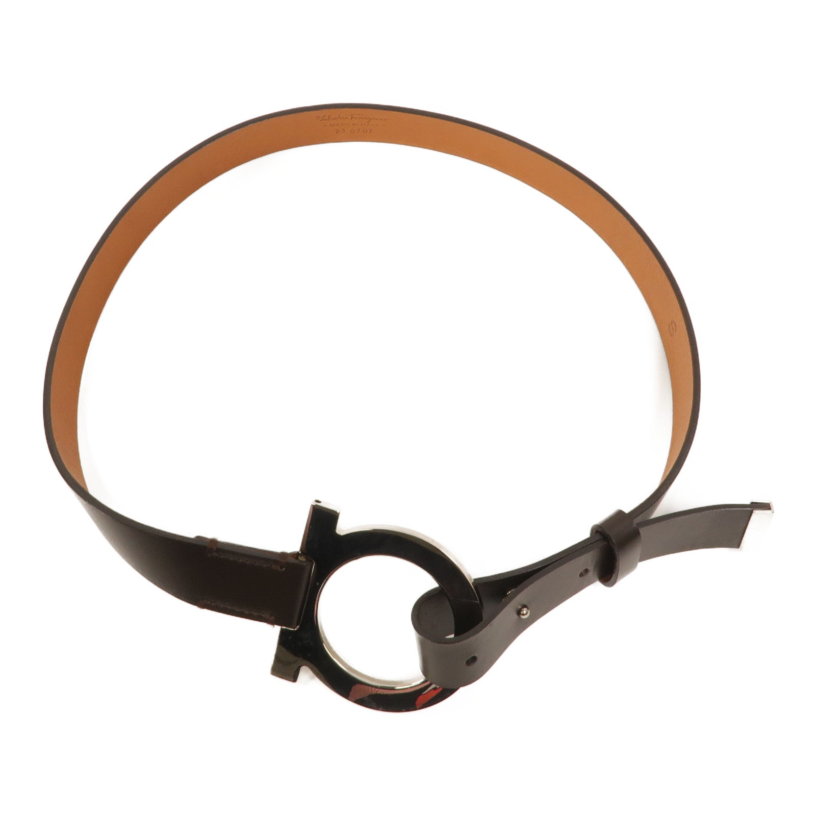 Salvatore Ferragamo 牛皮皮革Belt皮帶
