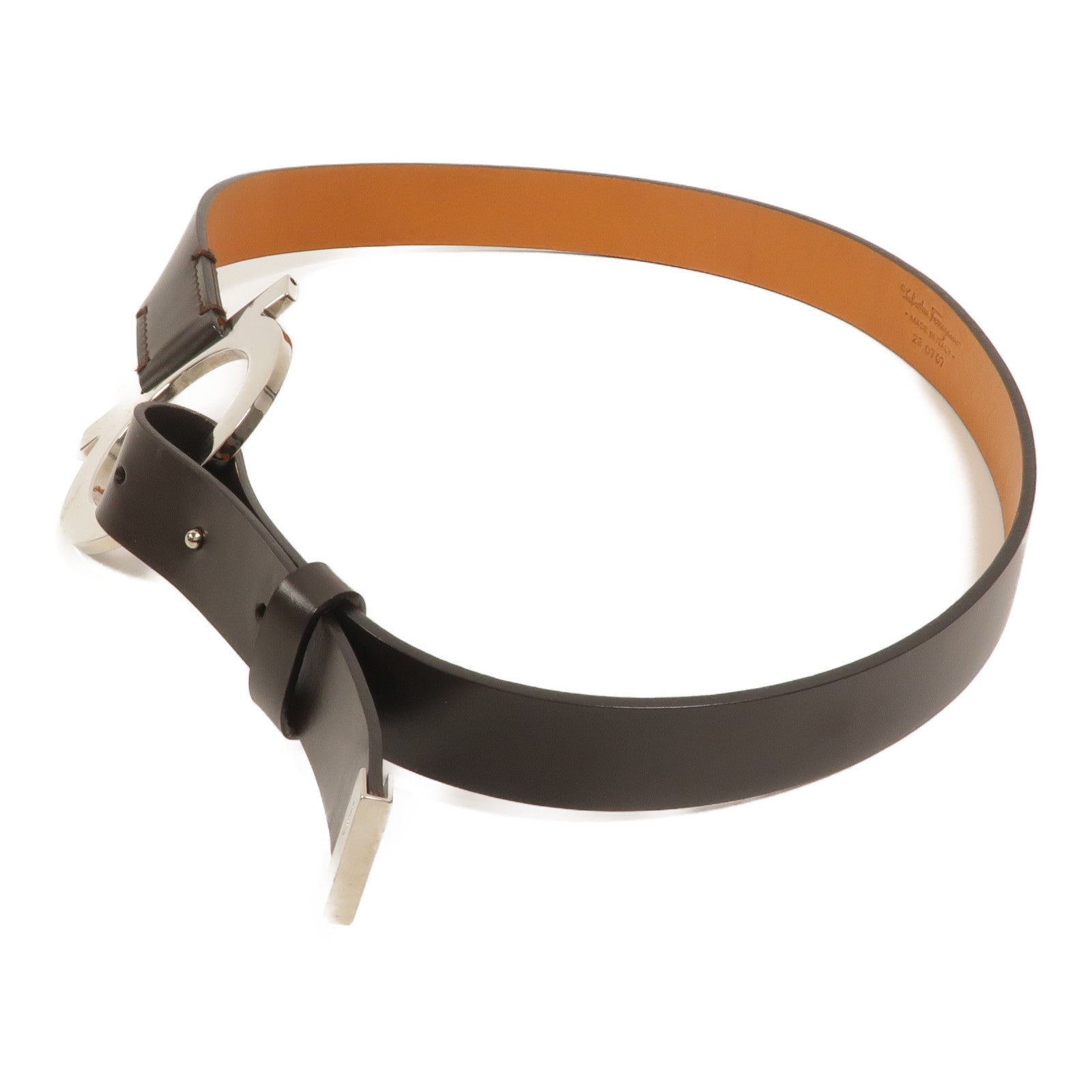 Salvatore Ferragamo 牛皮皮革Belt皮帶