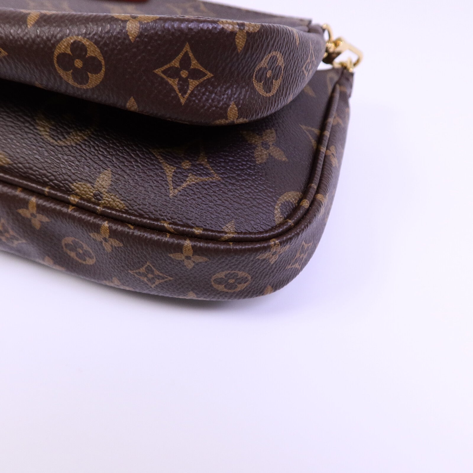 LOUIS VUITTON Monogram Multi Pochette Accessoires金扣肩背袋