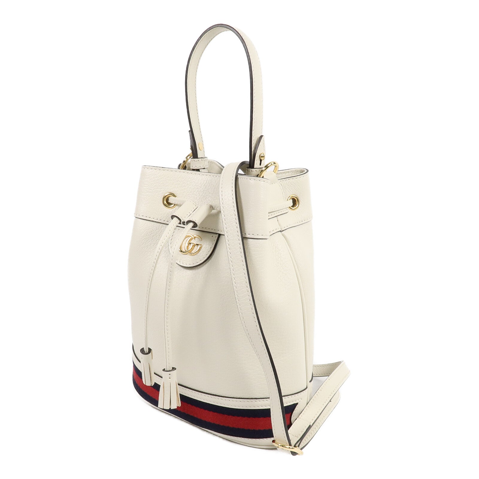 GUCCI 牛皮皮革Ophidia Bucket手挽肩背兩用袋