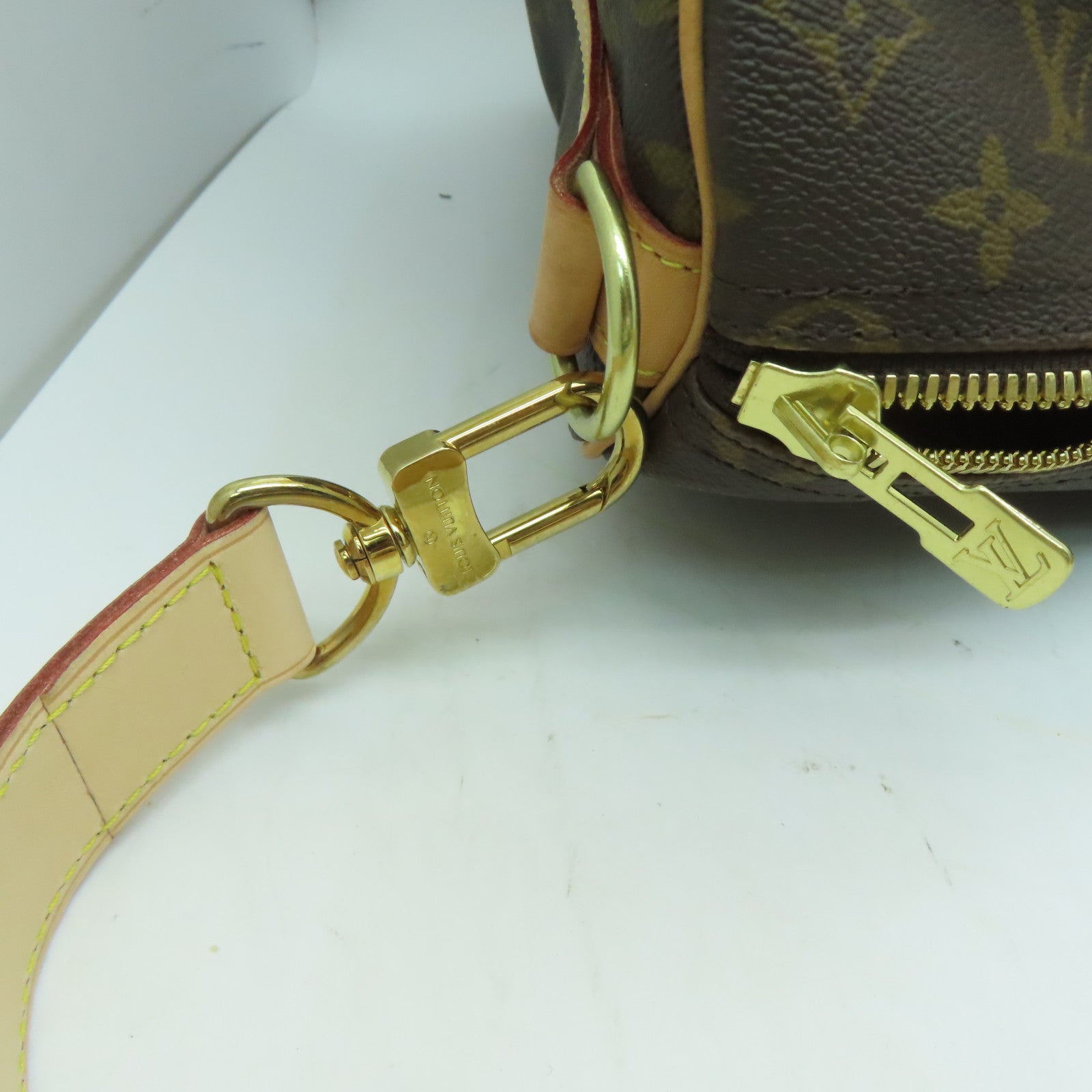 LOUIS VUITTON Monogram Keepall Bandouliere 50手挽肩背兩用袋啡色