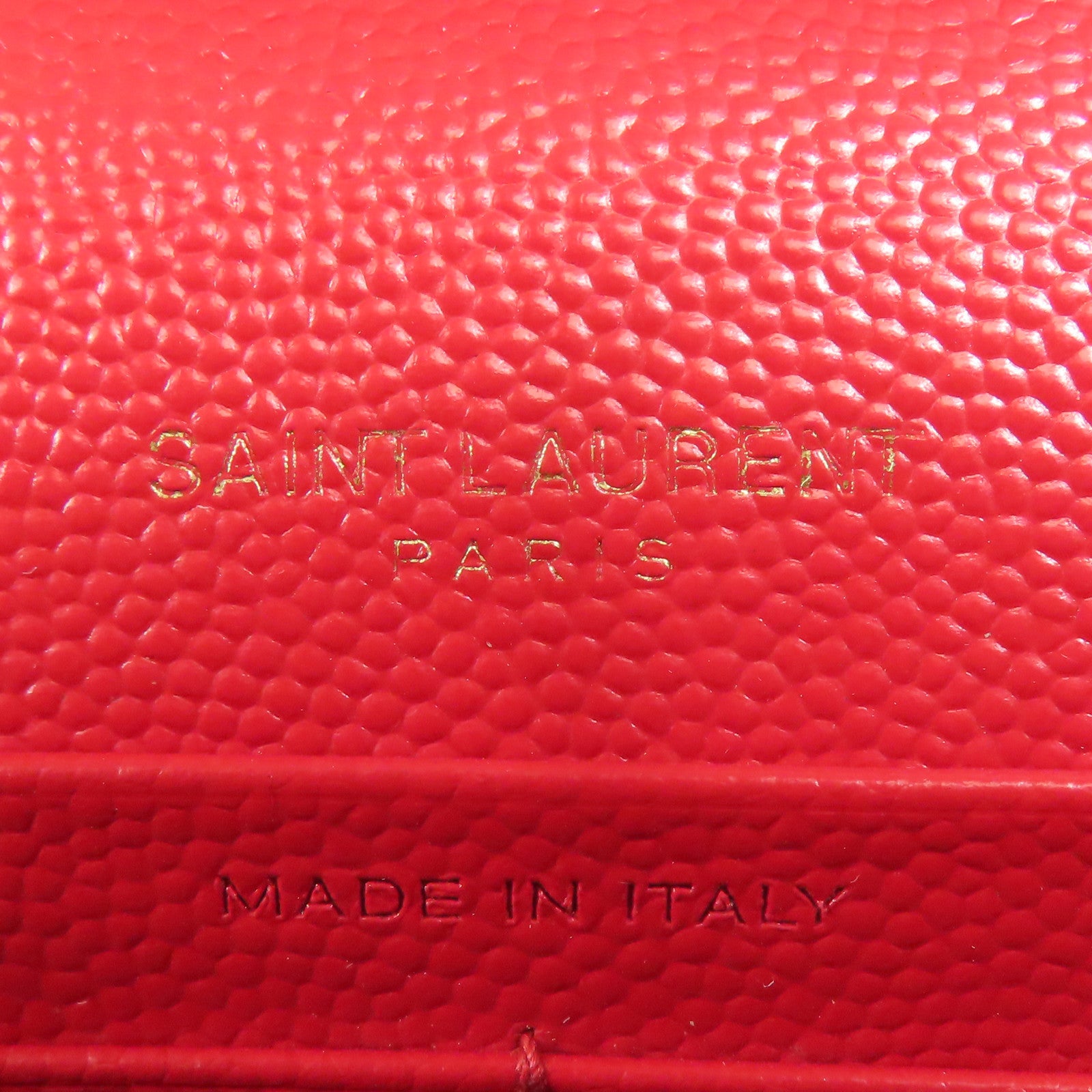 SAINT LAURENT 牛皮皮革Cassandra Classic金扣鏈帶肩背袋