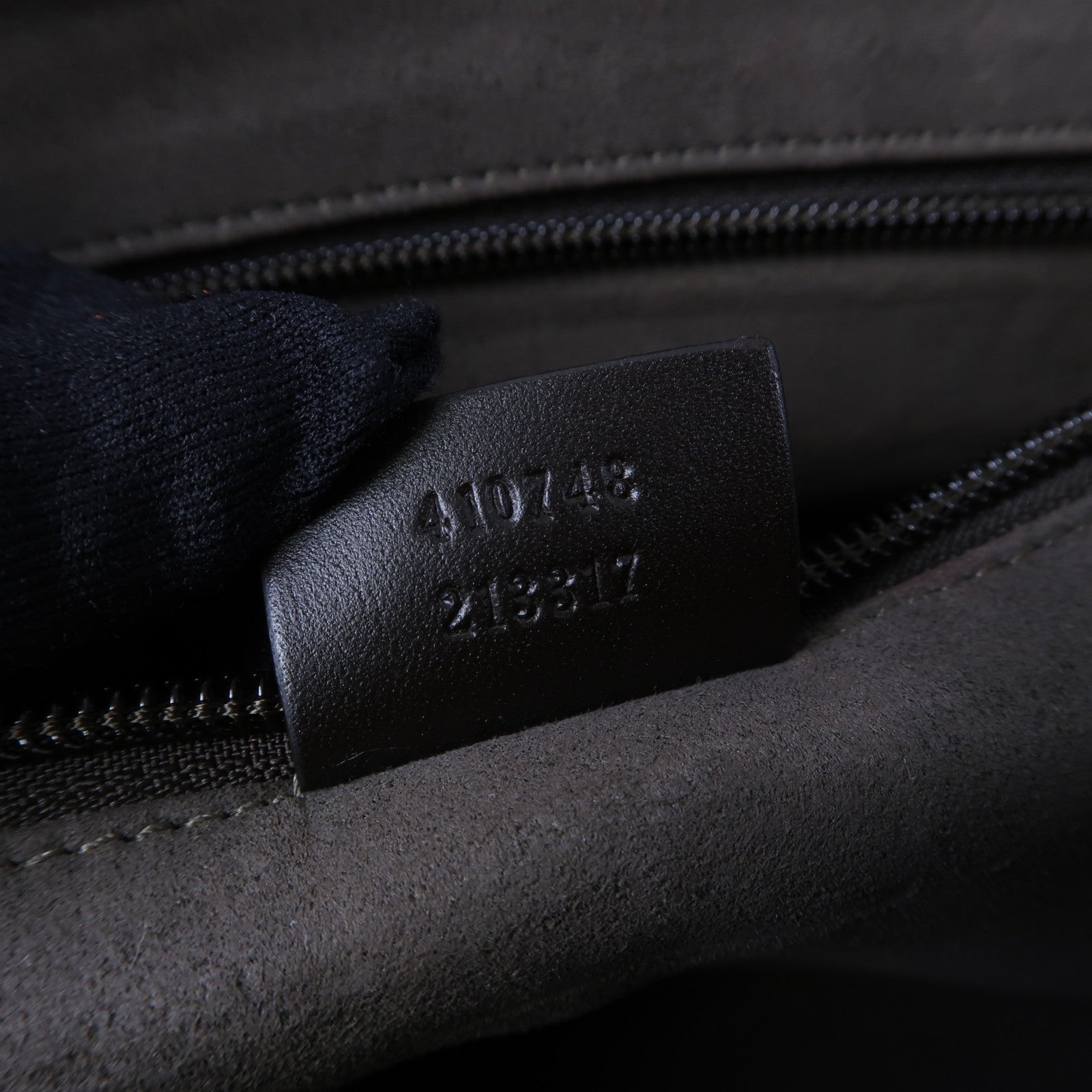 GUCCI 塗層帆布2 Way Shoulder銀扣手挽肩背兩用袋啡色