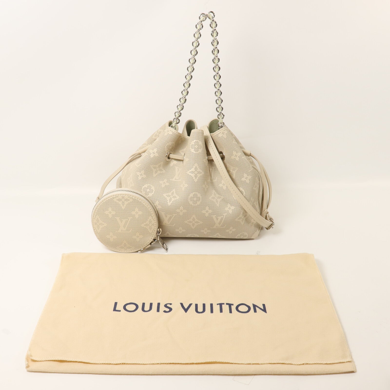 LOUIS VUITTON Mahina Bella鏈帶手挽肩背兩用袋