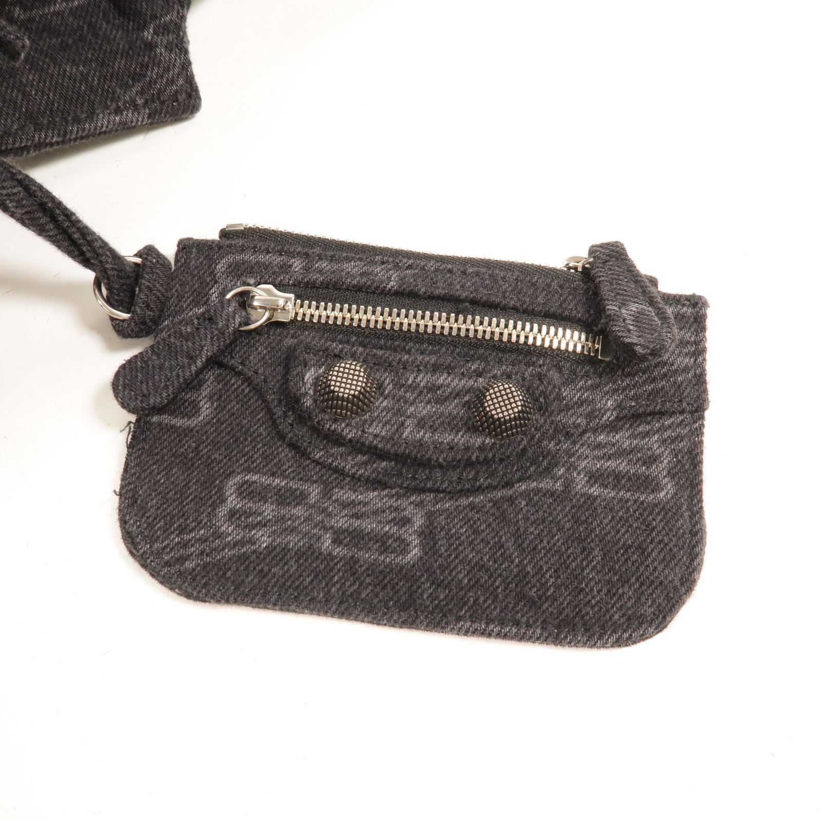 BALENCIAGA Denim Neo Cagole City手挽肩背兩用袋