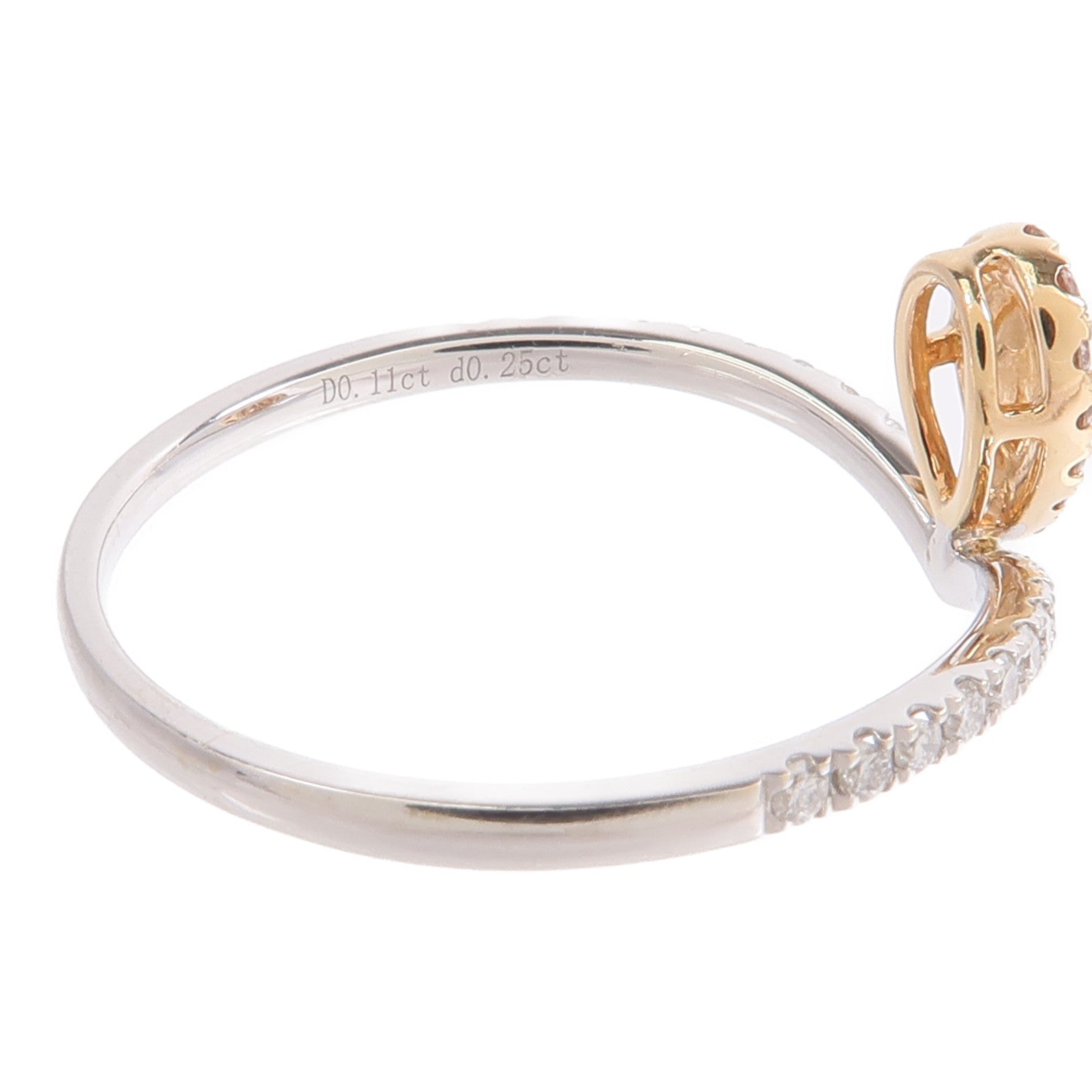 JEWELRY 18K白金/玫瑰金Ring鑽石戒指