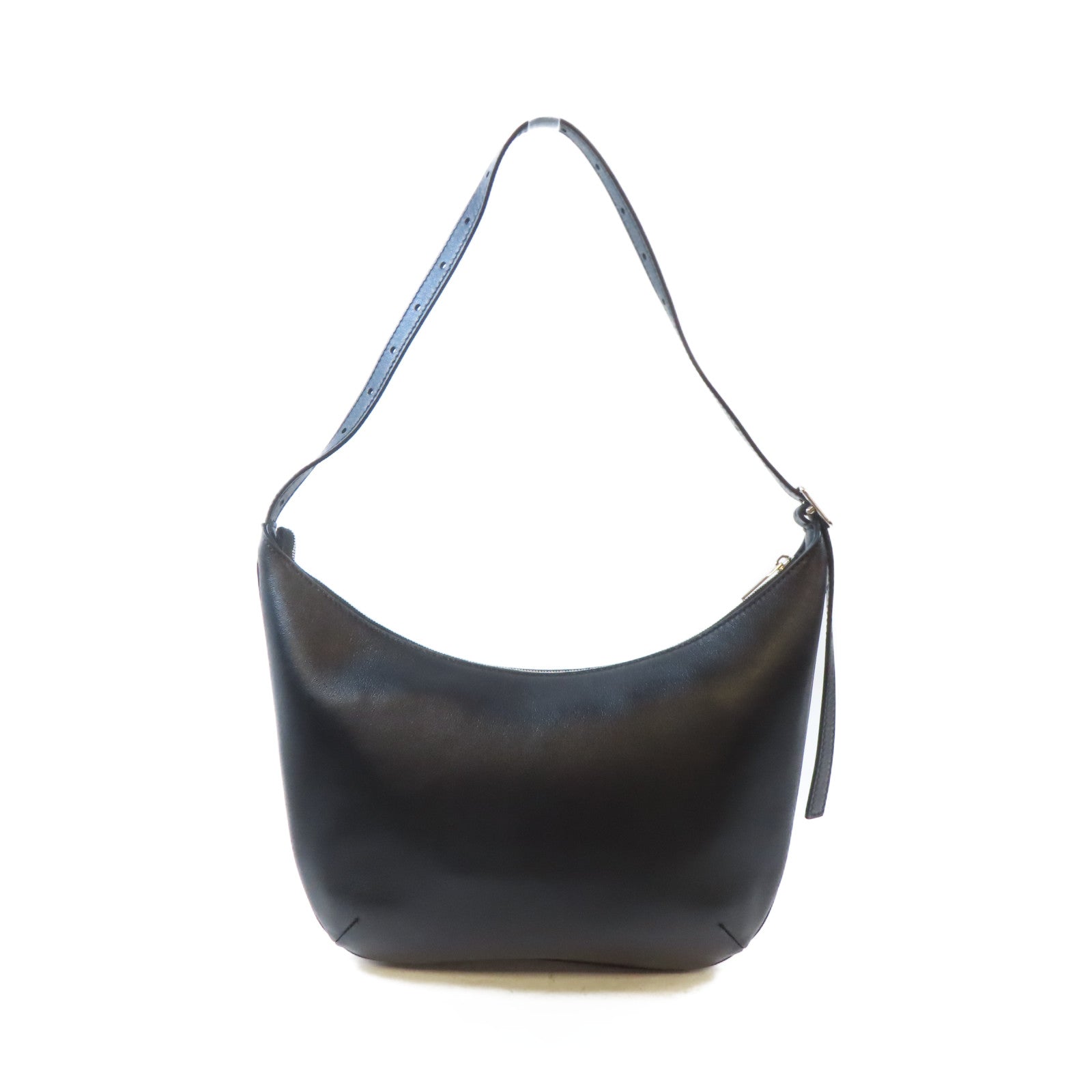 BALENCIAGA 牛皮皮革Mary Kate Sling Bag銀扣肩背袋黑色