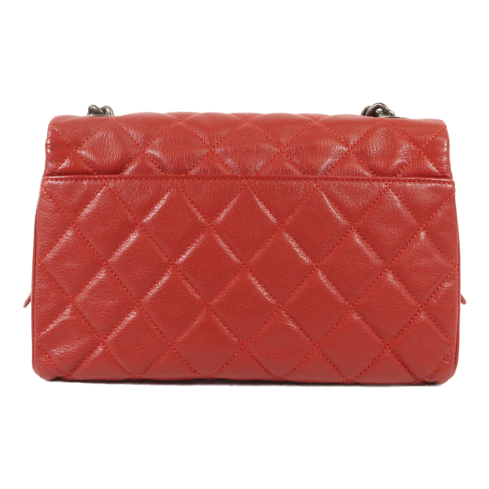 CHANEL 牛皮皮革Chain Shoulder鏈帶肩背袋