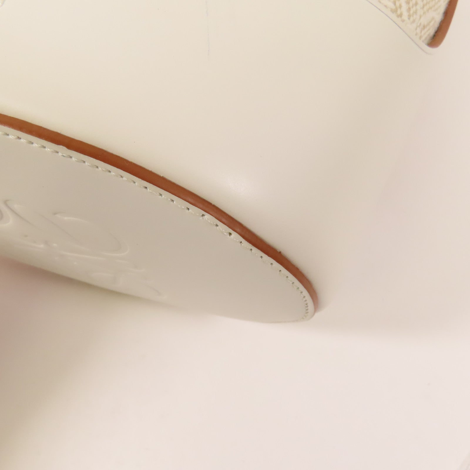 LOEWE 帆布/牛皮皮革Balloon Anagram手挽肩背兩用袋