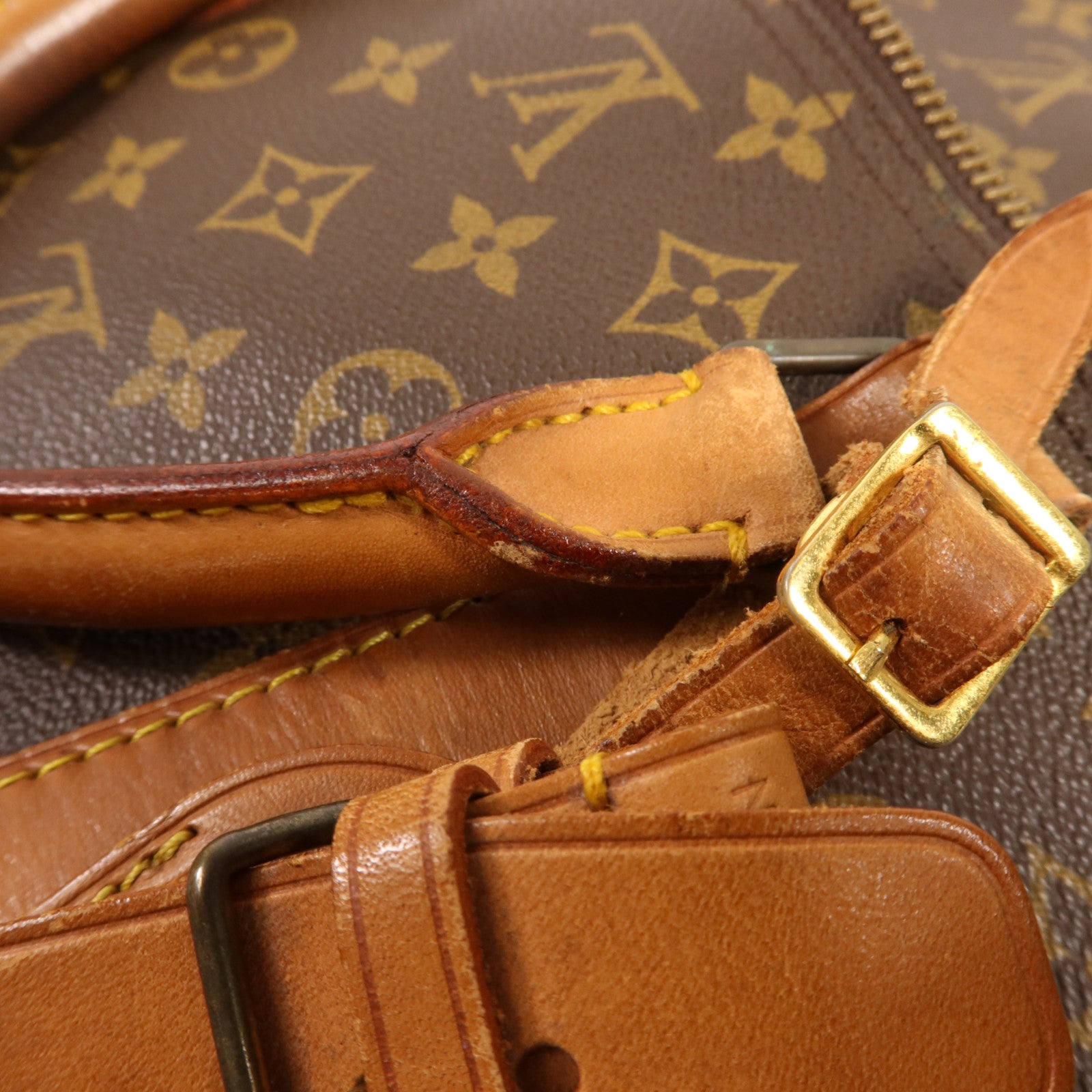 LOUIS VUITTON Monogram Keepall 60金扣手挽袋