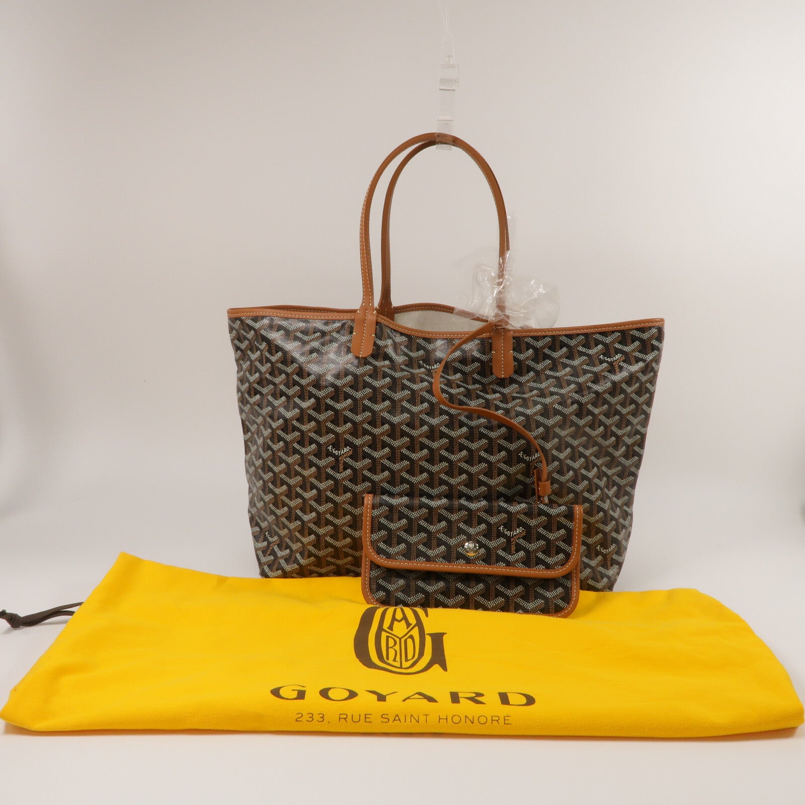 GOYARD 塗層帆布Saint Louis PM手挽袋