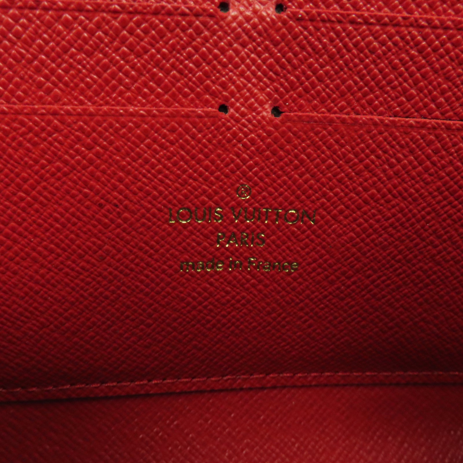 LOUIS VUITTON Monogram Retiro Zippy Wallet長錢包紅色/啡色