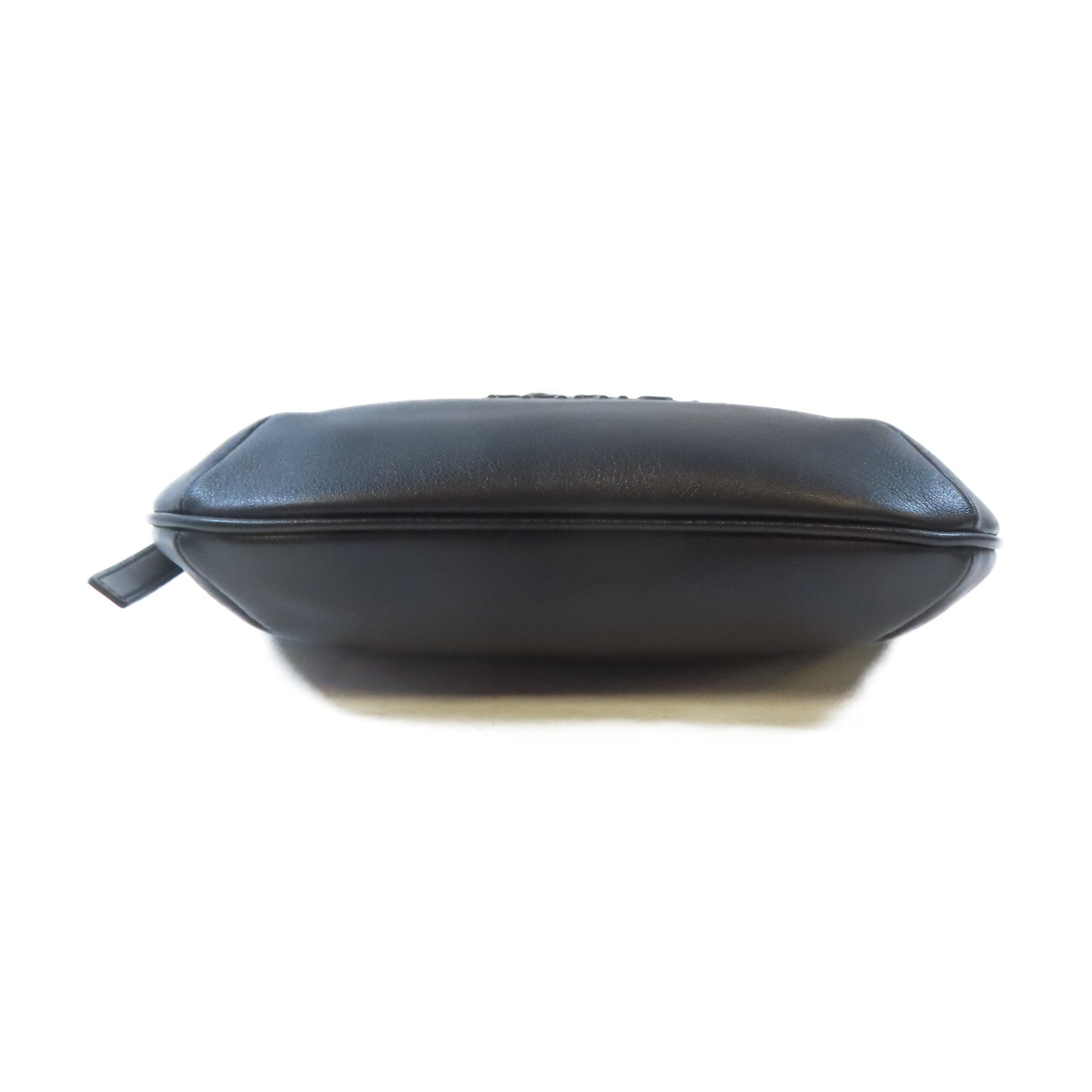 BALENCIAGA 牛皮皮革Mary Kate Sling Bag銀扣肩背袋黑色