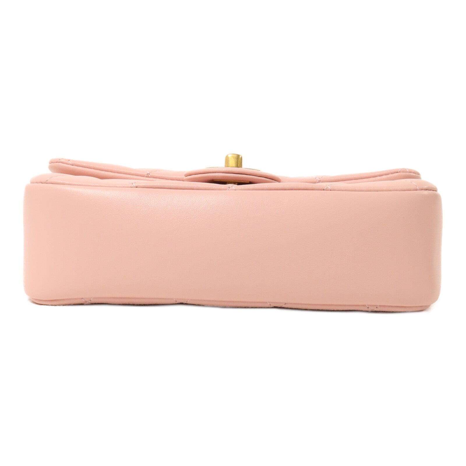 CHANEL 羊皮皮革Mini Rectangular Flap Bag With Heart鏈帶肩背袋