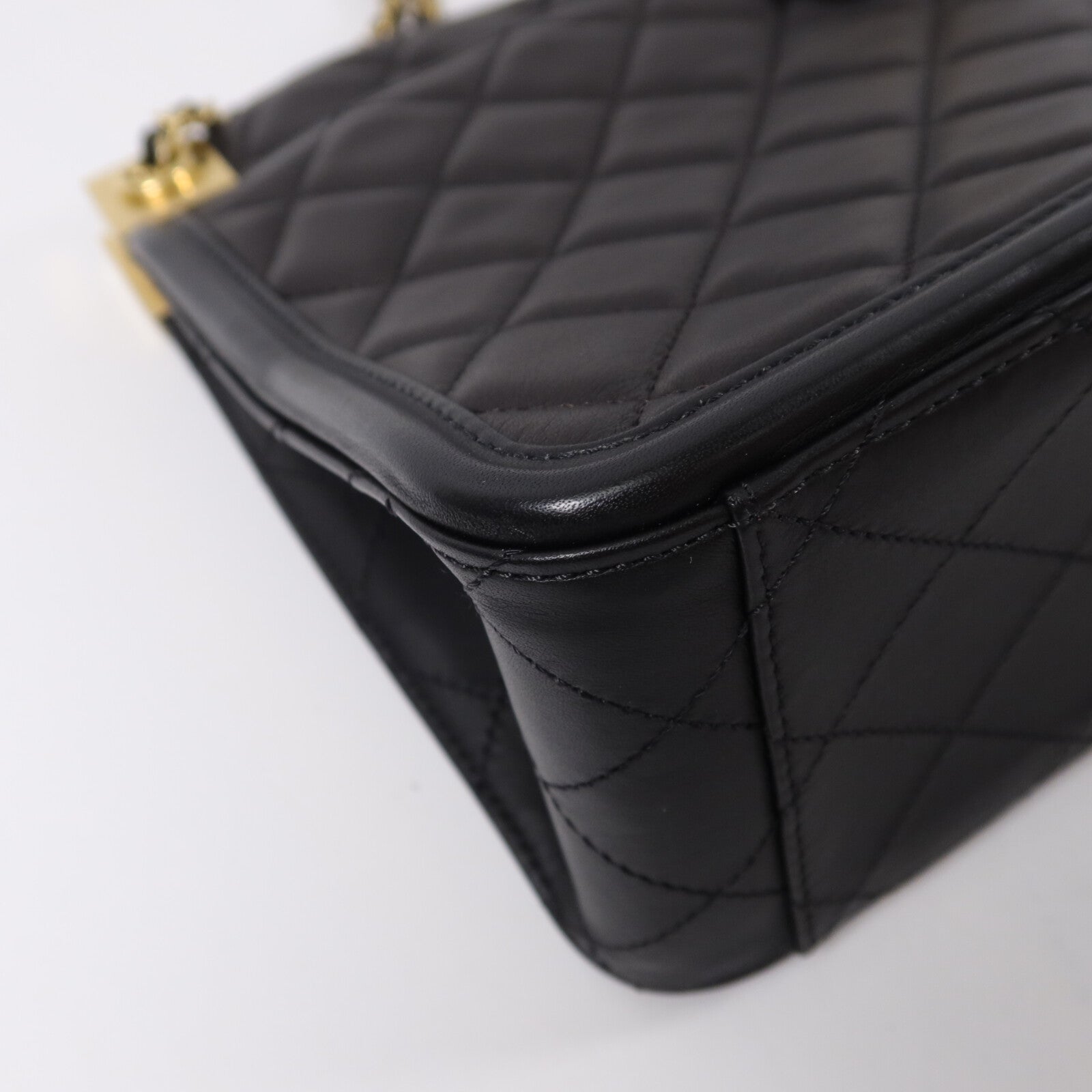 CHANEL 羊皮皮革Elegant CC shopping tote手挽袋