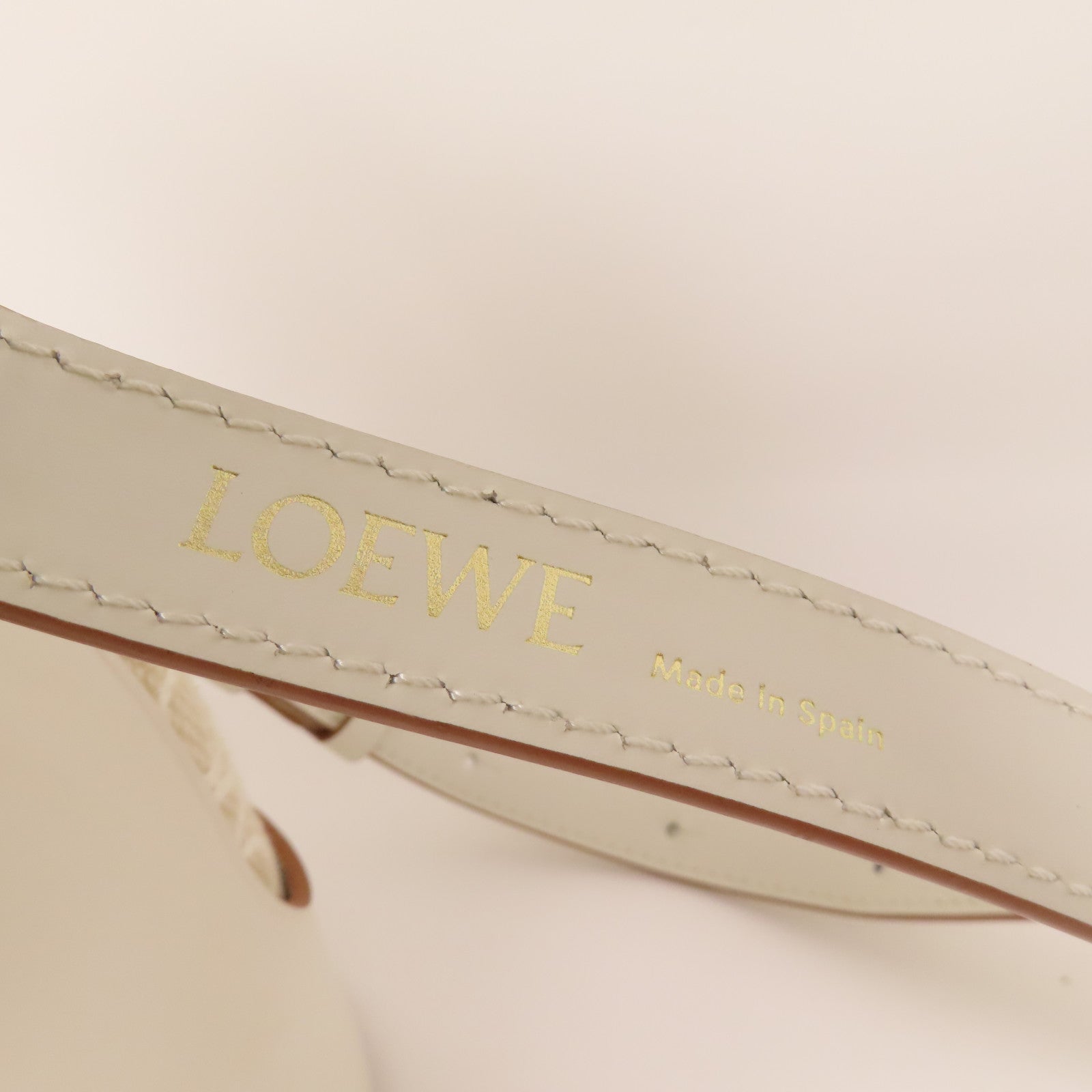 LOEWE 帆布/牛皮皮革Balloon Anagram手挽肩背兩用袋