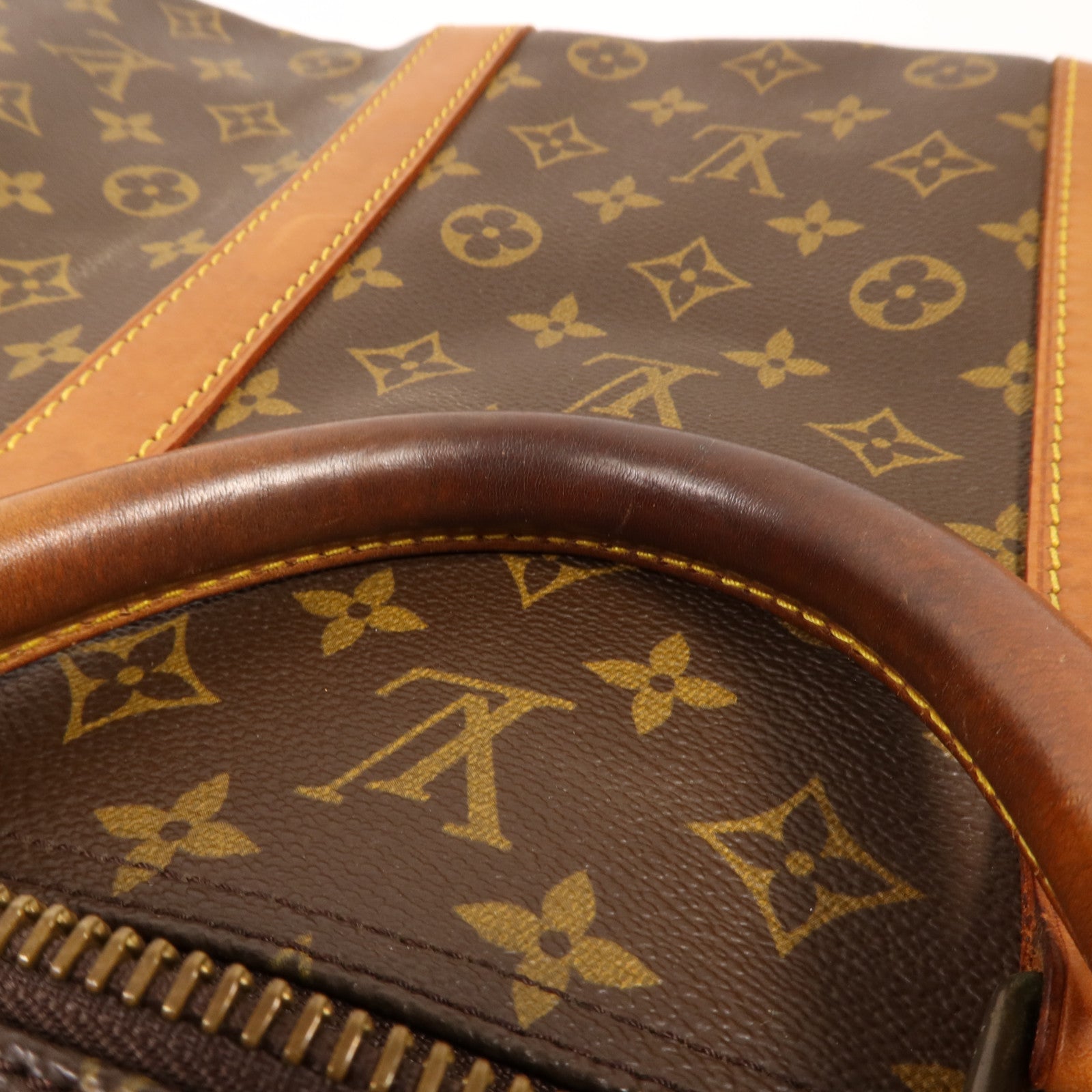 LOUIS VUITTON Monogram Keepall 60金扣手挽袋