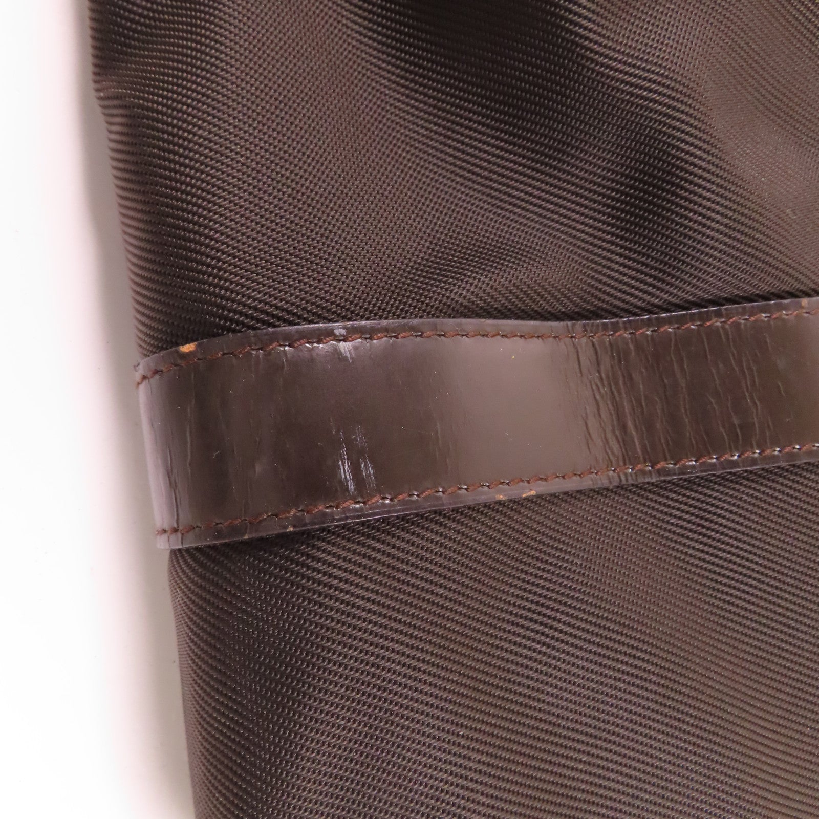 GUCCI GG SHW Tote Bag Nylon Brown