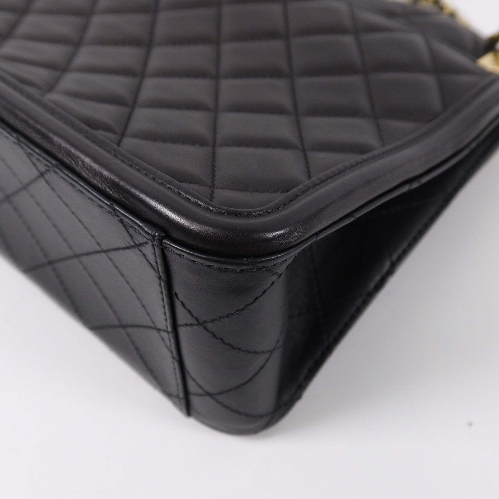CHANEL 羊皮皮革Elegant CC shopping tote手挽袋