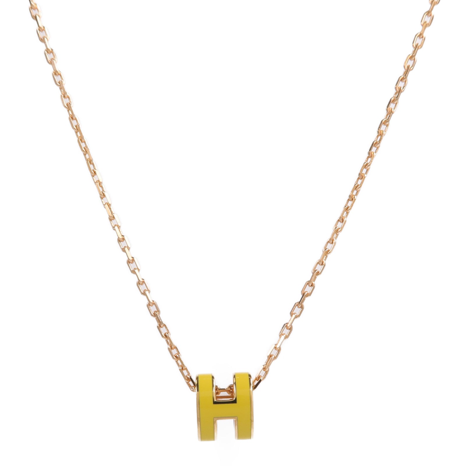 HERMES 金屬Mini Pop H Necklace項鍊