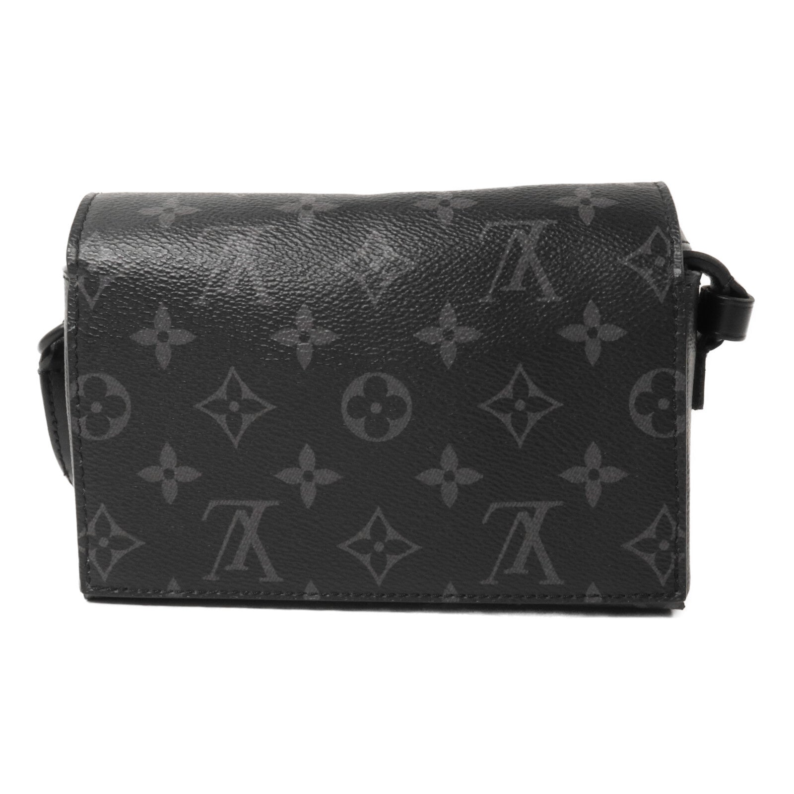 LOUIS VUITTON Monogram Eclipse Steamer Wearable Wallet肩背袋