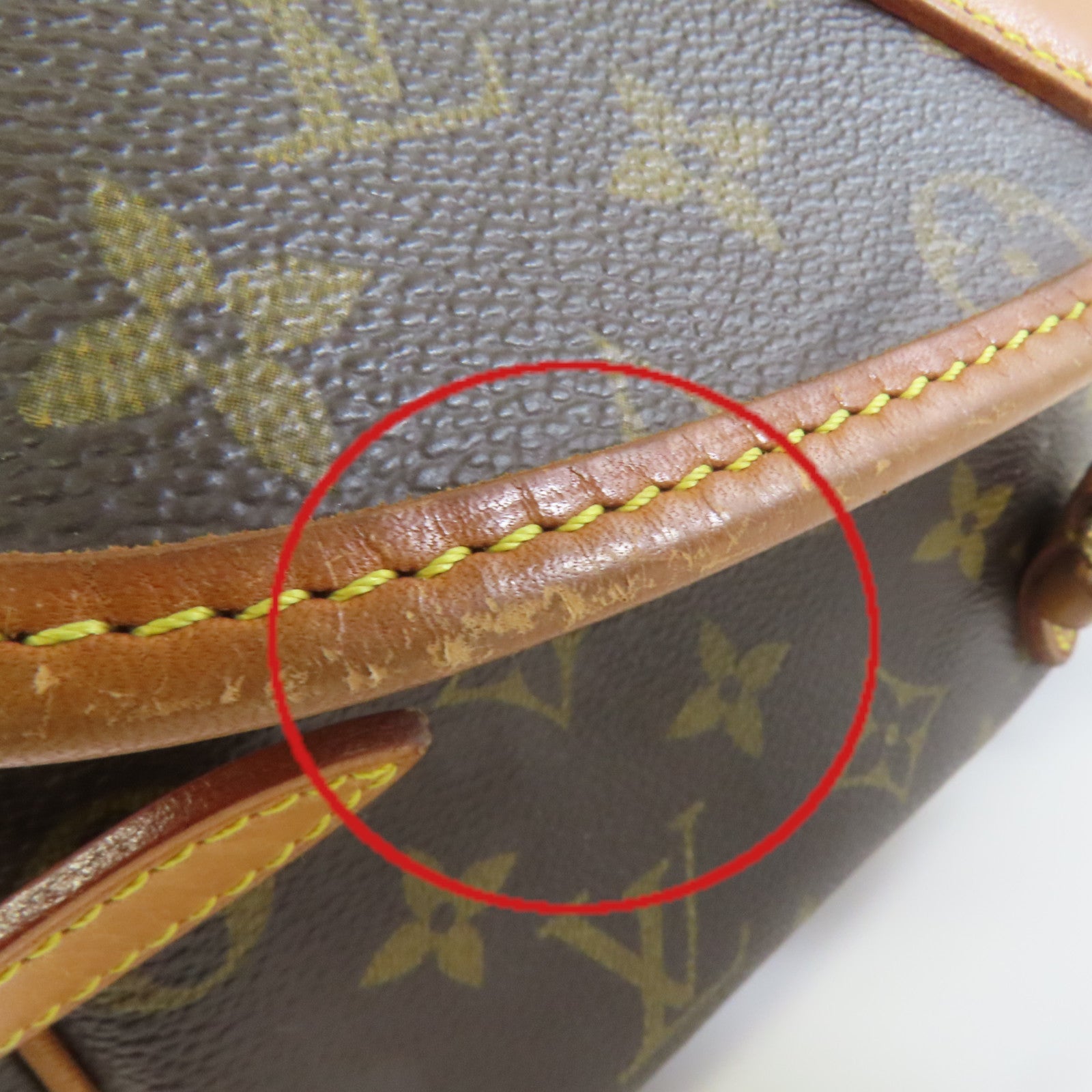 LOUIS VUITTON Monogram Sologne Shoulder Bag金扣肩背袋啡色