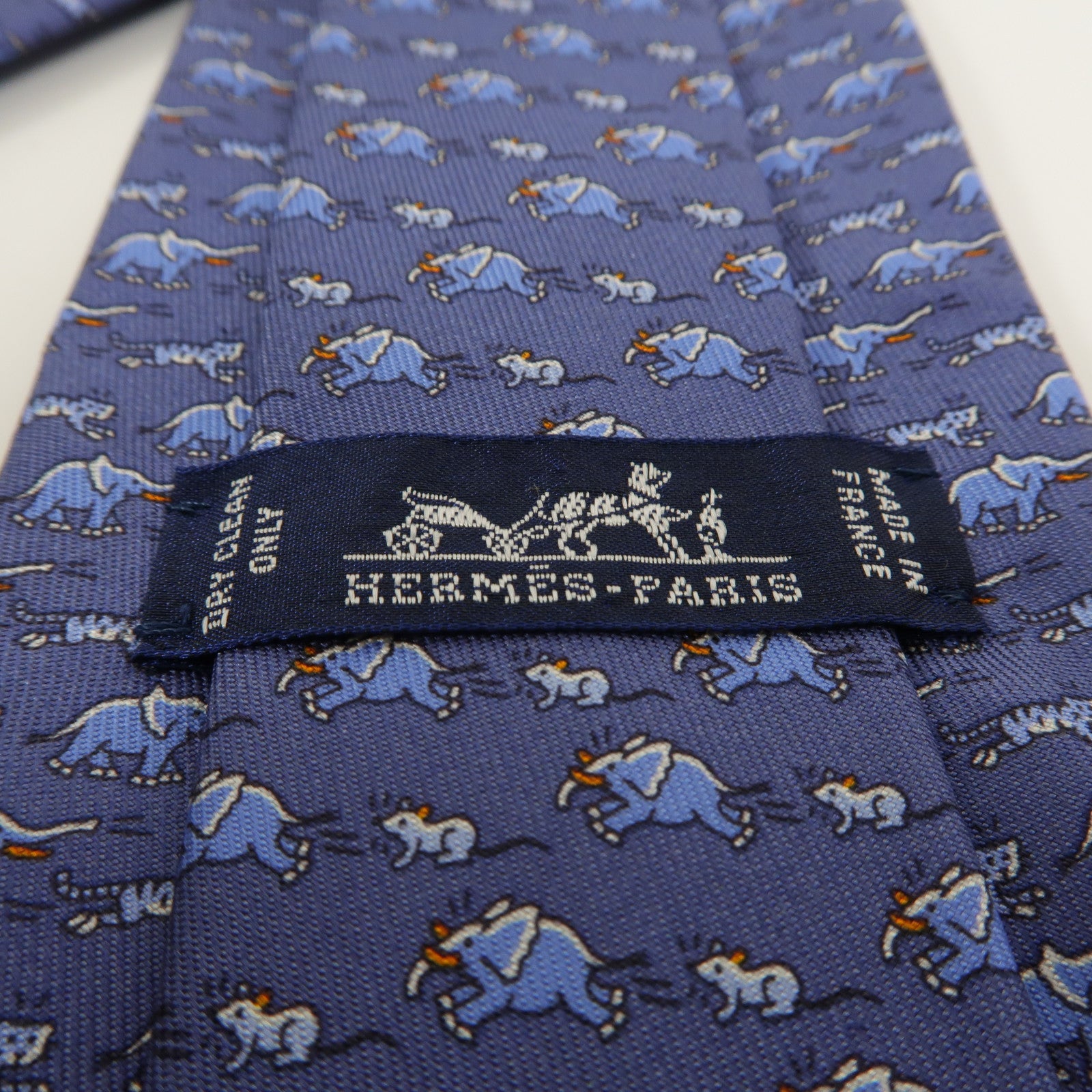 HERMES 絲質Necktie領帶