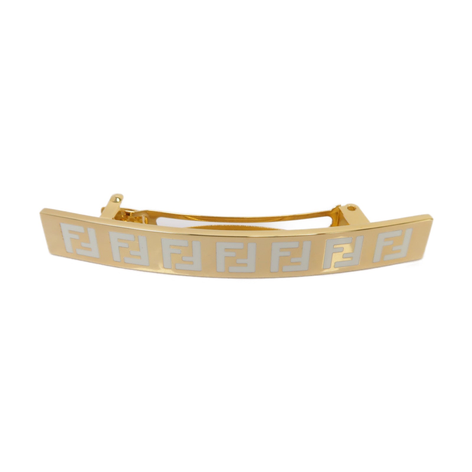 FENDI 金屬Hair Pin髮夾金色