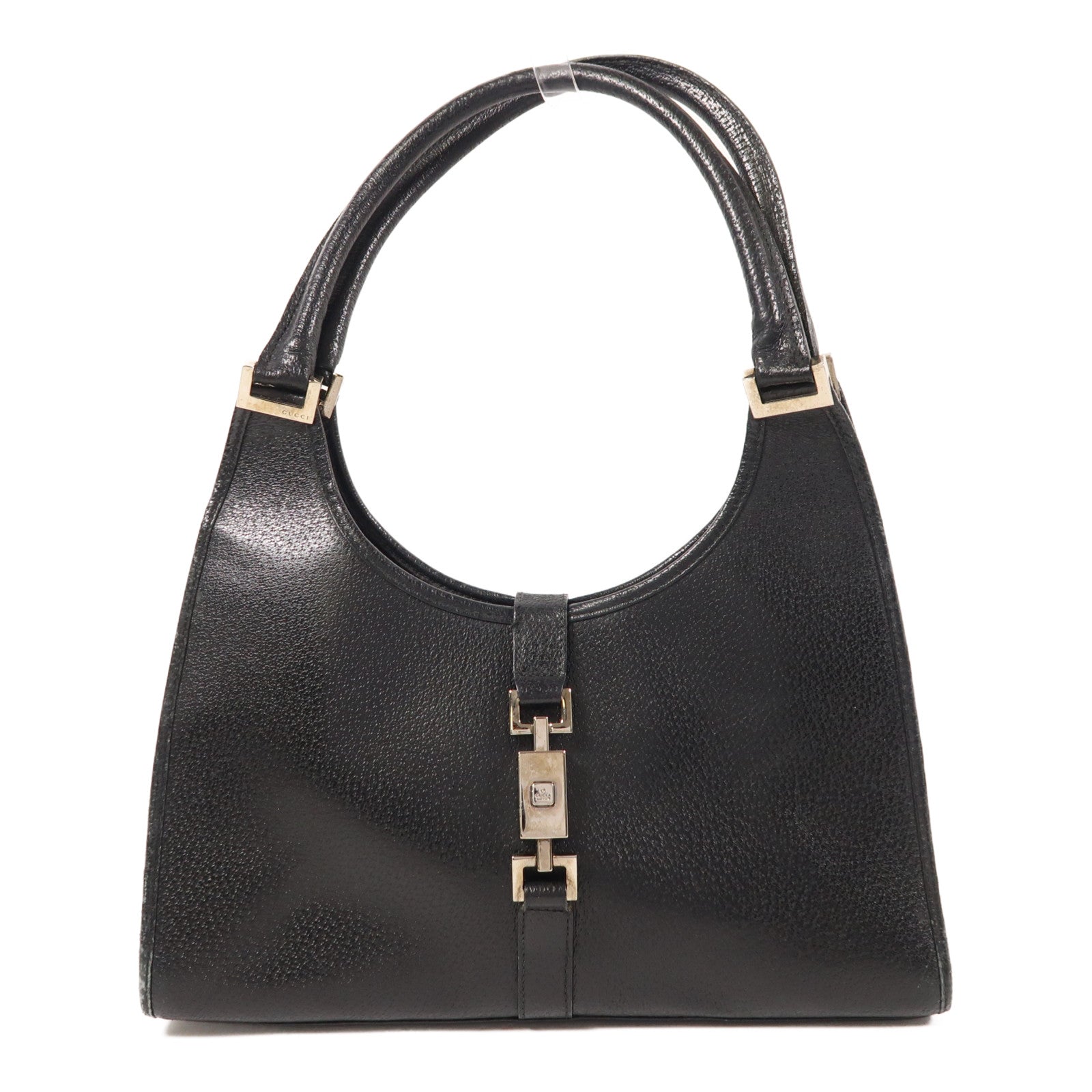 GUCCI 牛皮皮革Shoulder Bag銀扣肩背袋