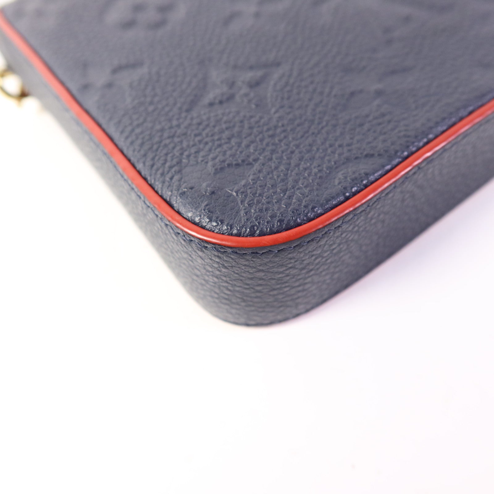 LOUIS VUITTON Monogram Empreinte Pochette Felicie金扣肩背袋