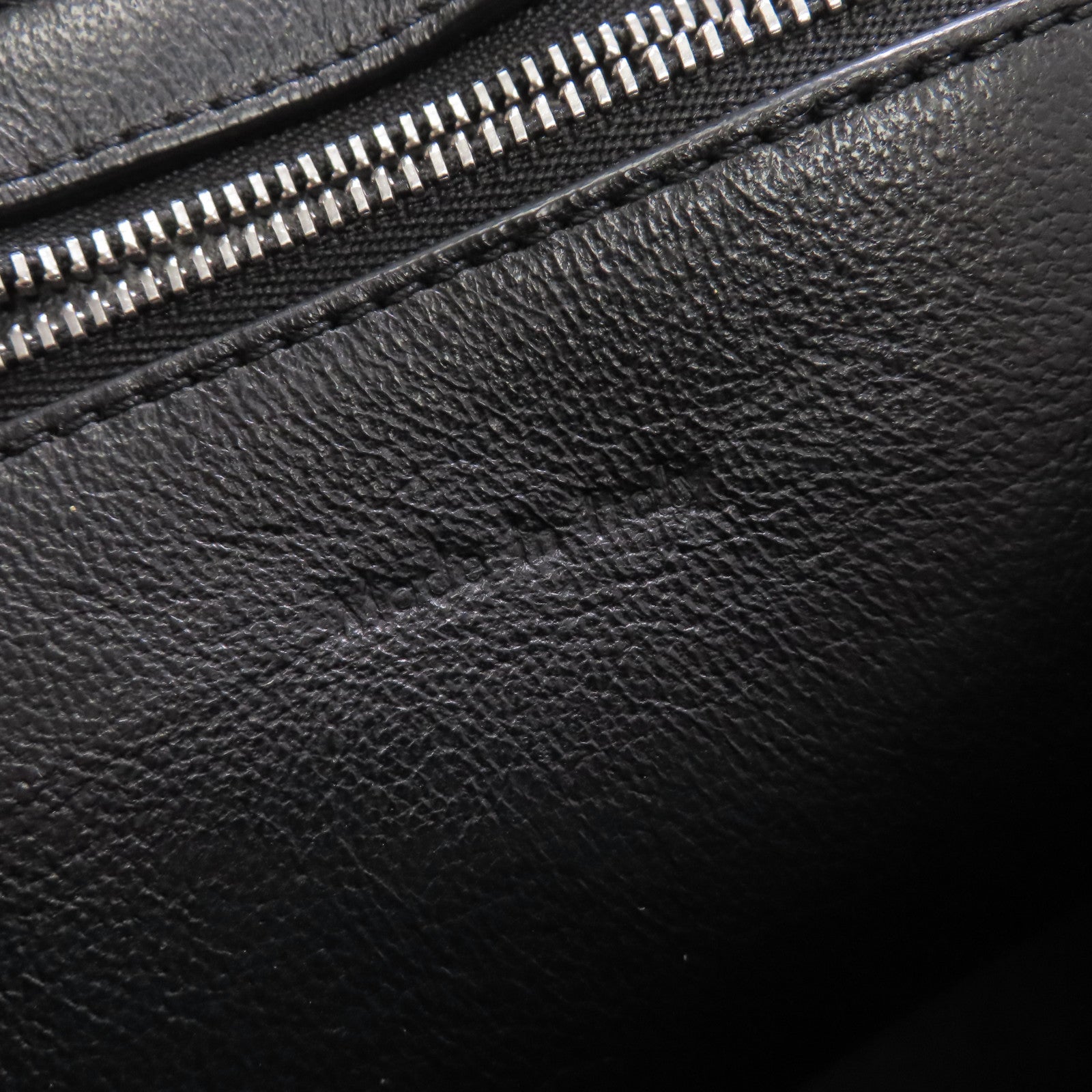 CELINE 【激減優惠】牛皮皮革Edge Medium銀扣肩背袋藍色