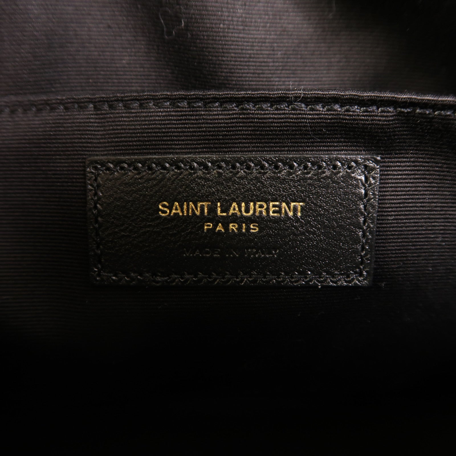 SAINT LAURENT 牛皮皮革Lou Camera Bag金扣肩背袋