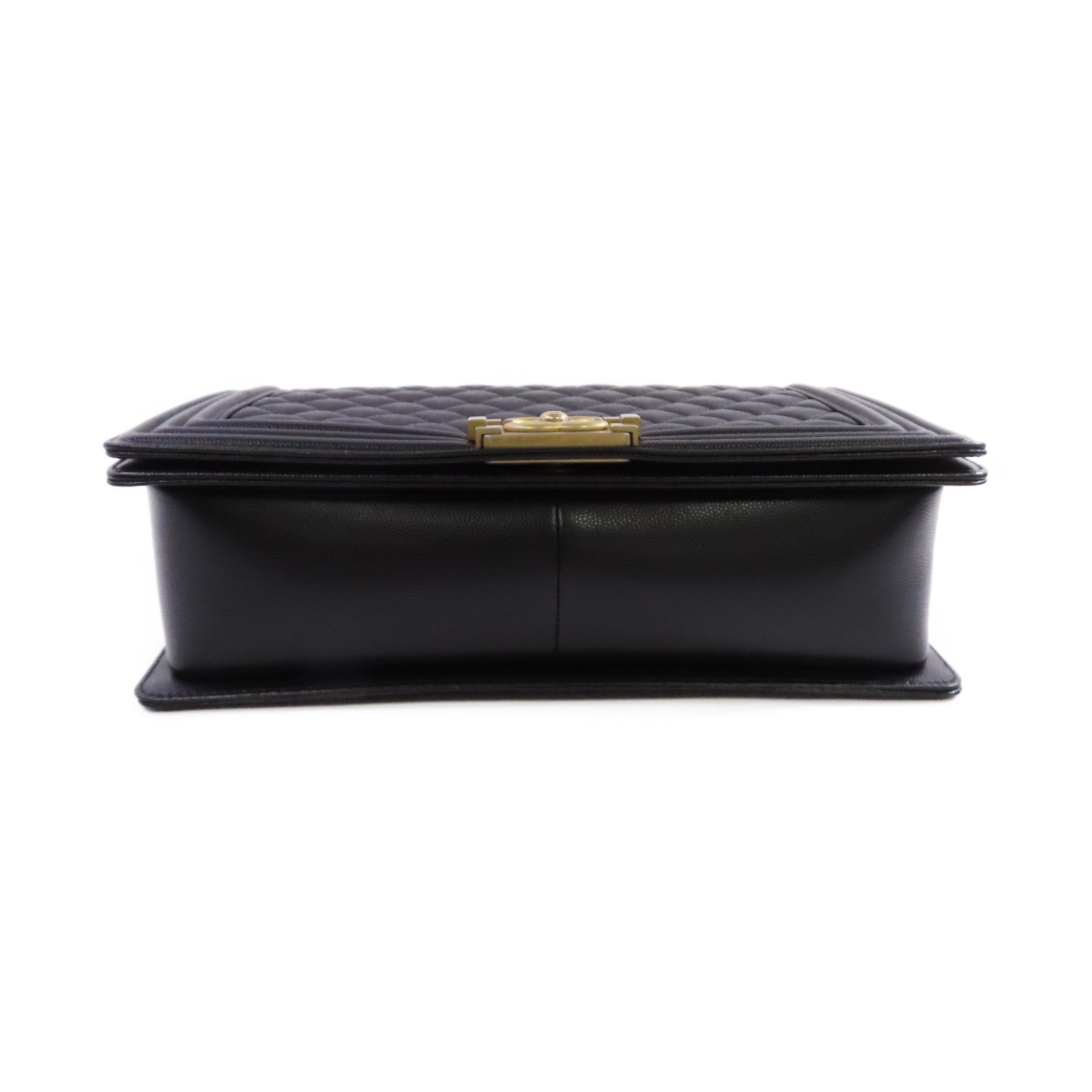 CHANEL 【激減優惠】牛皮皮革Boy Chanel金扣鏈帶肩背袋